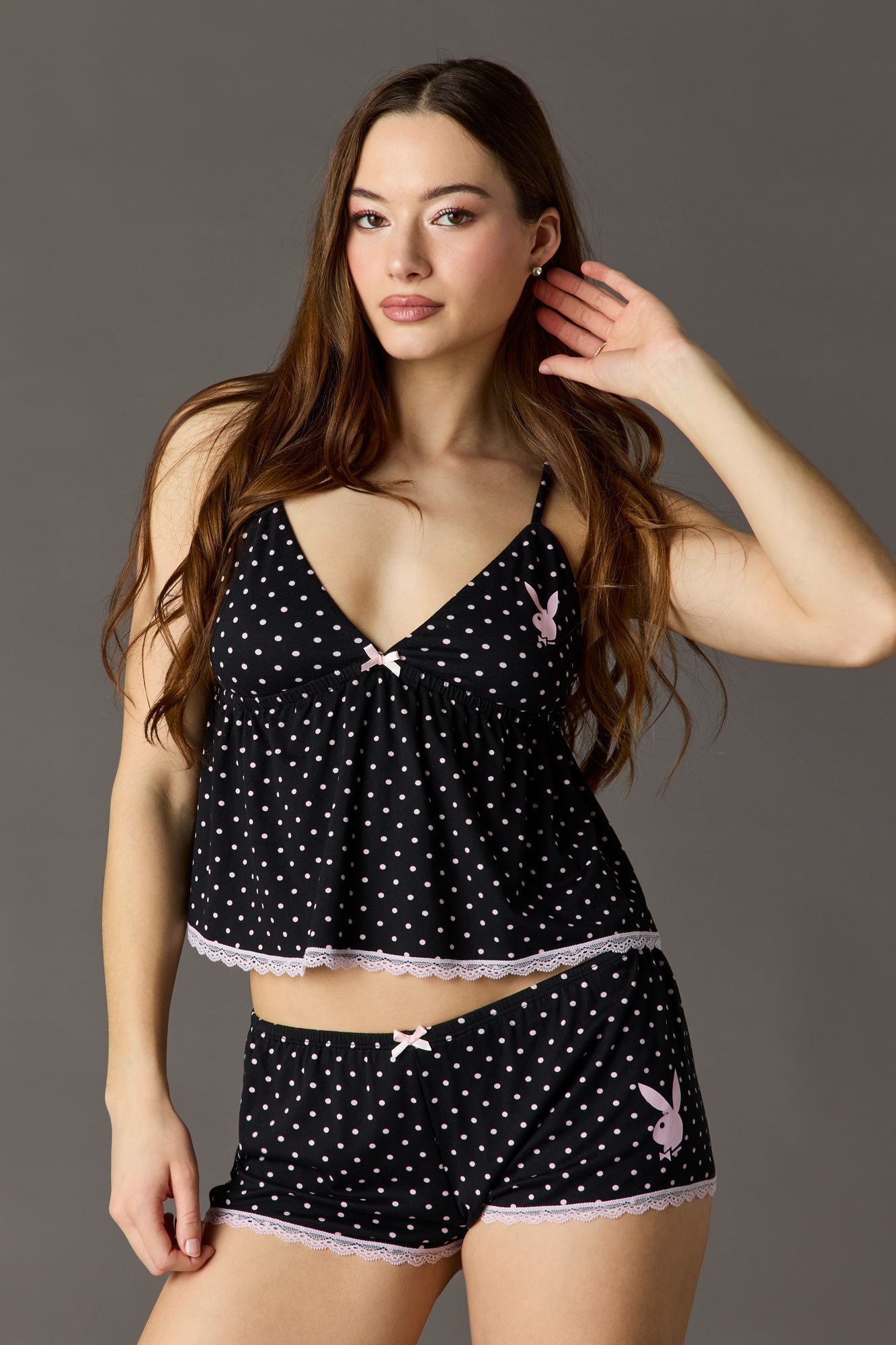 Playboy Babydoll Tank & Short Pajama Set