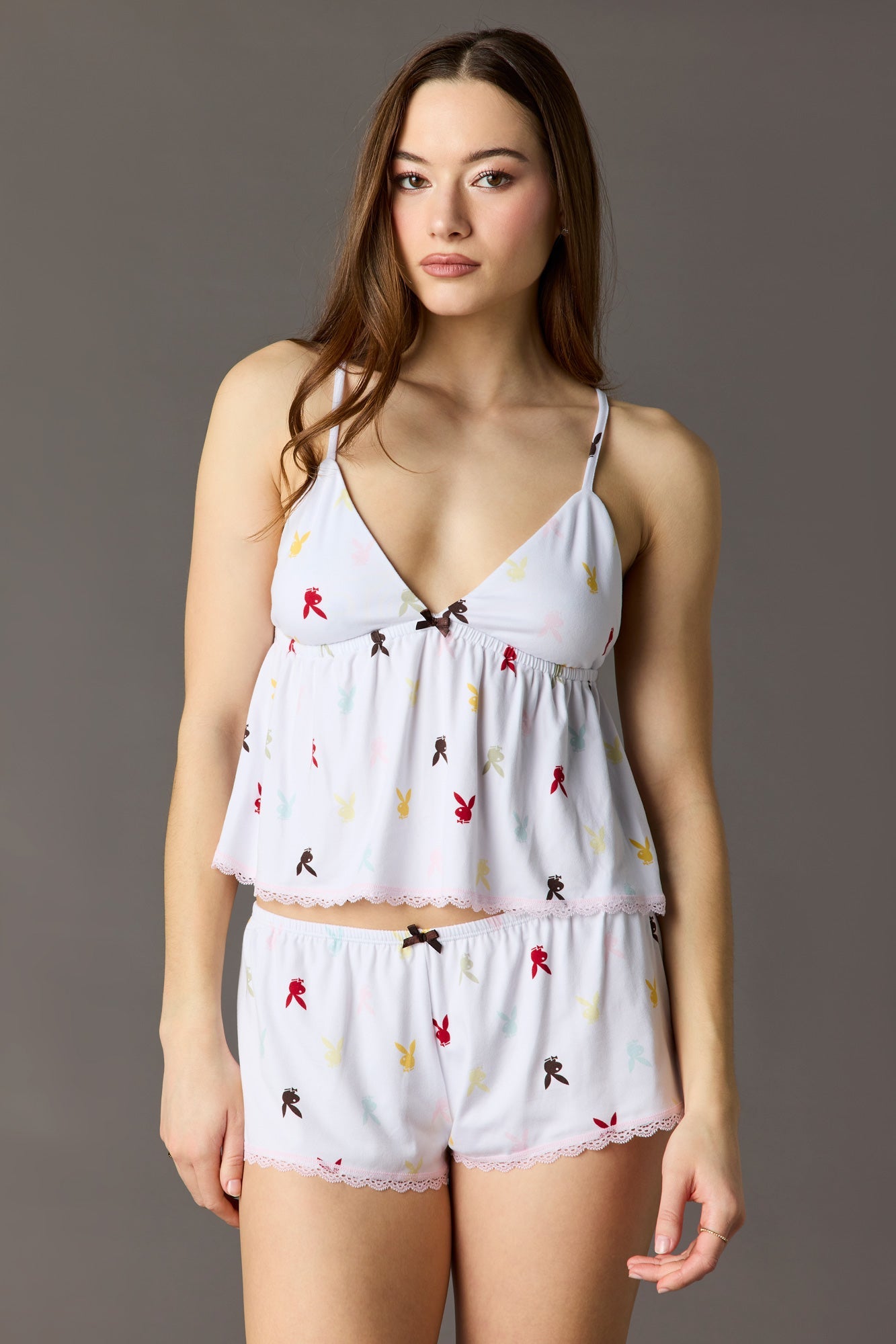 Playboy Babydoll Tank & Short Pajama Set