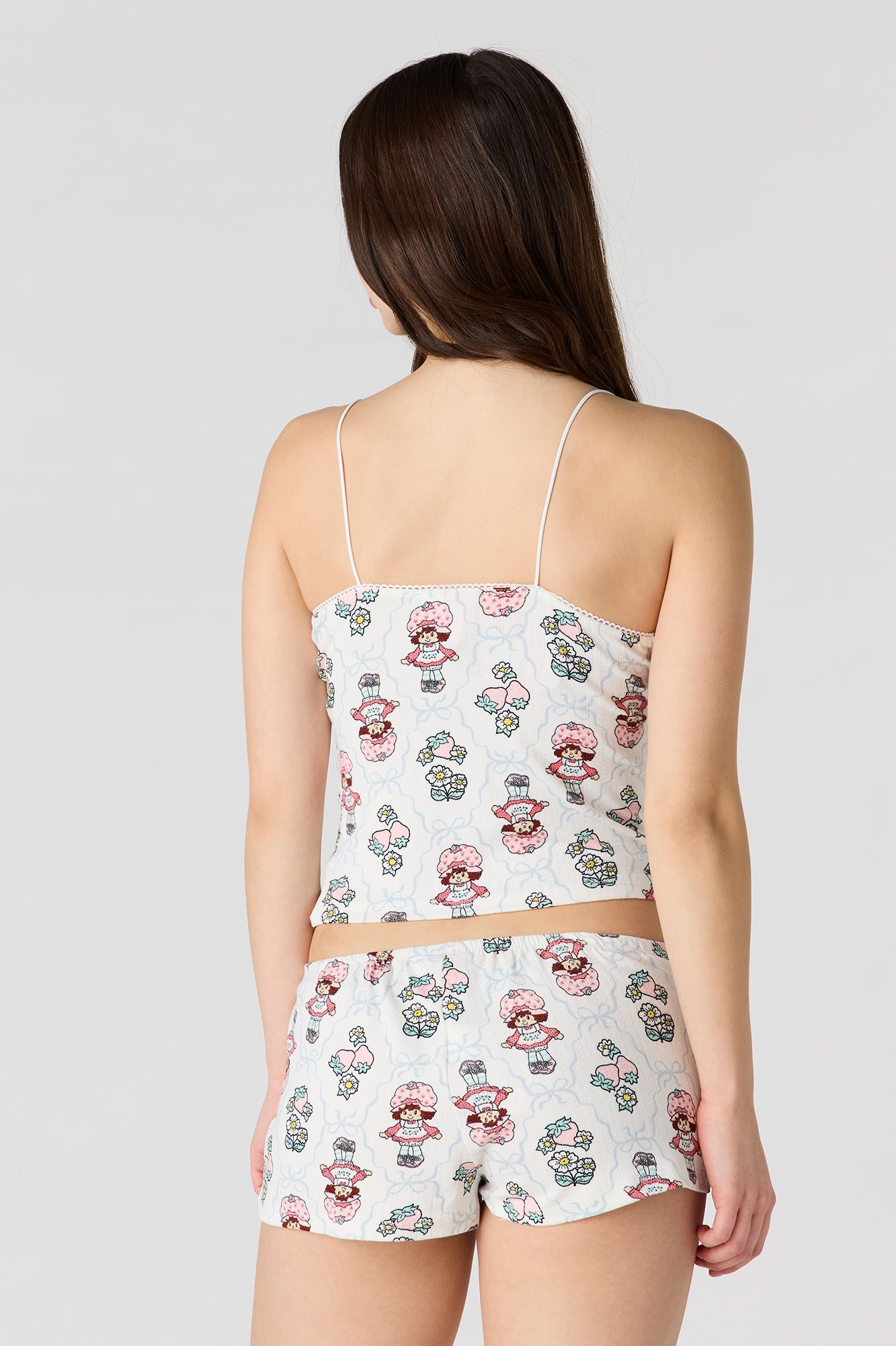Strawberry Shortcake Pointelle Tank & Short Pajama Set