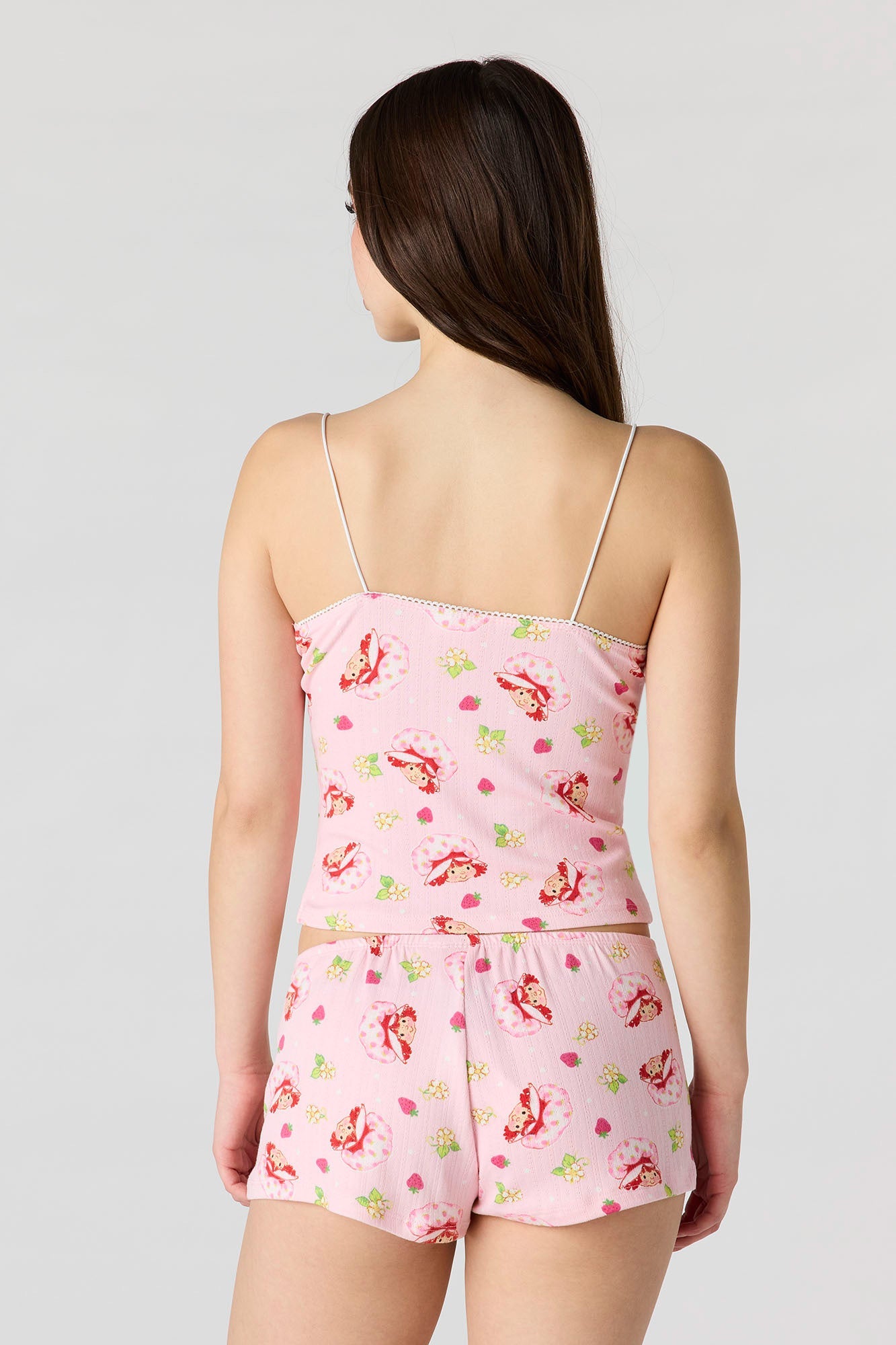 Strawberry Shortcake Pointelle Tank & Short Pajama Set