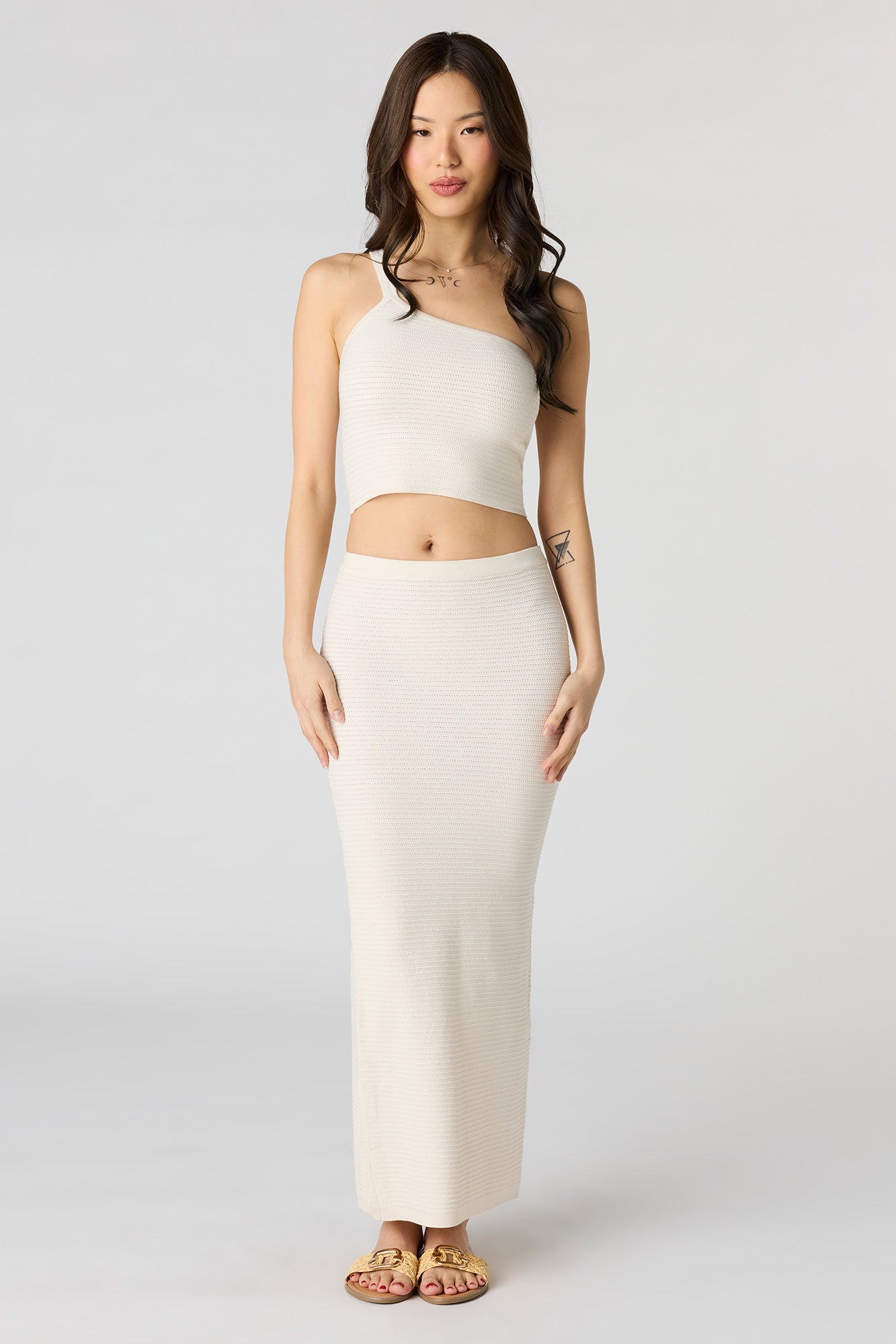 Crochet One Shoulder Tank