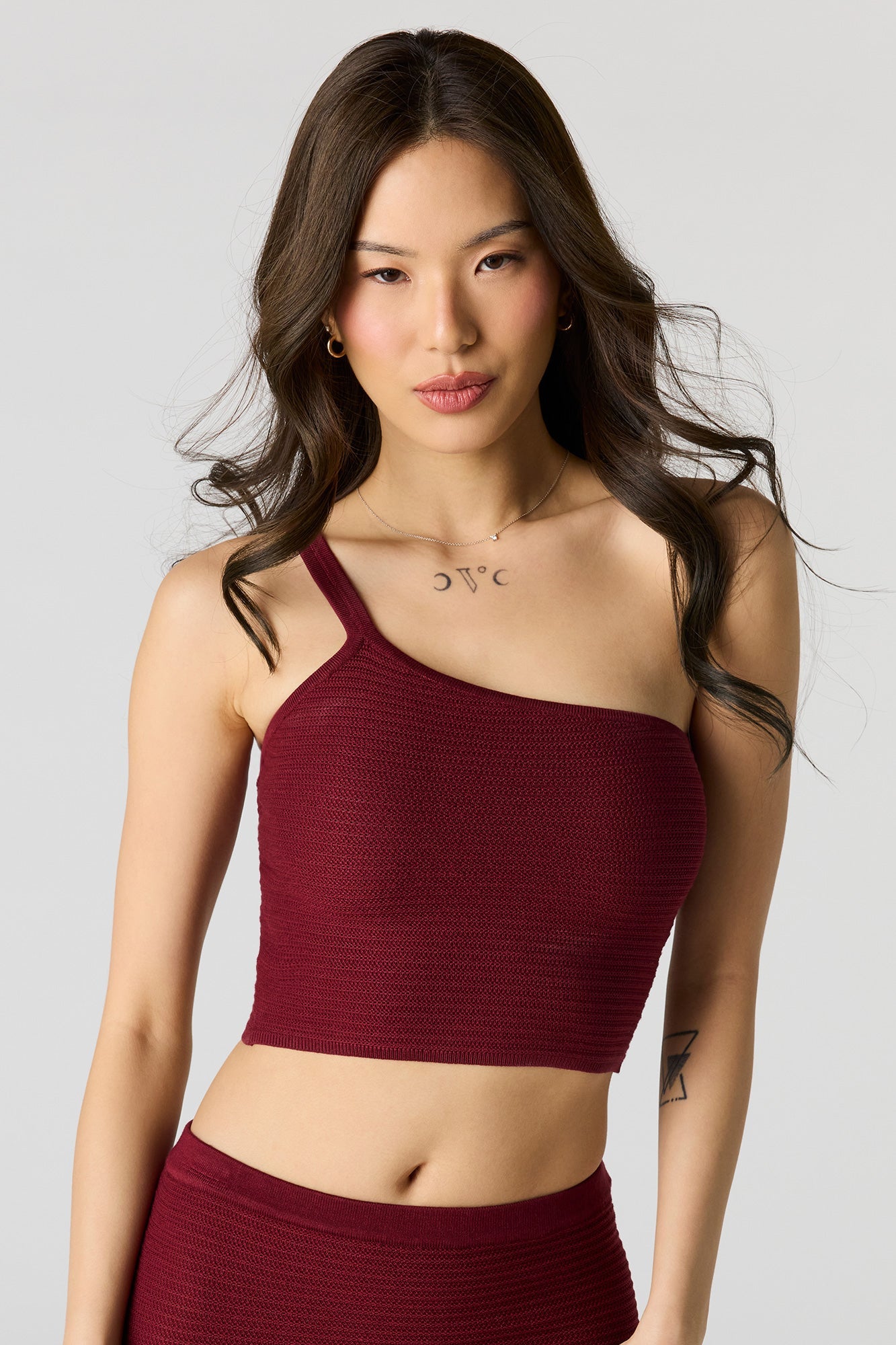 Crochet One Shoulder Tank