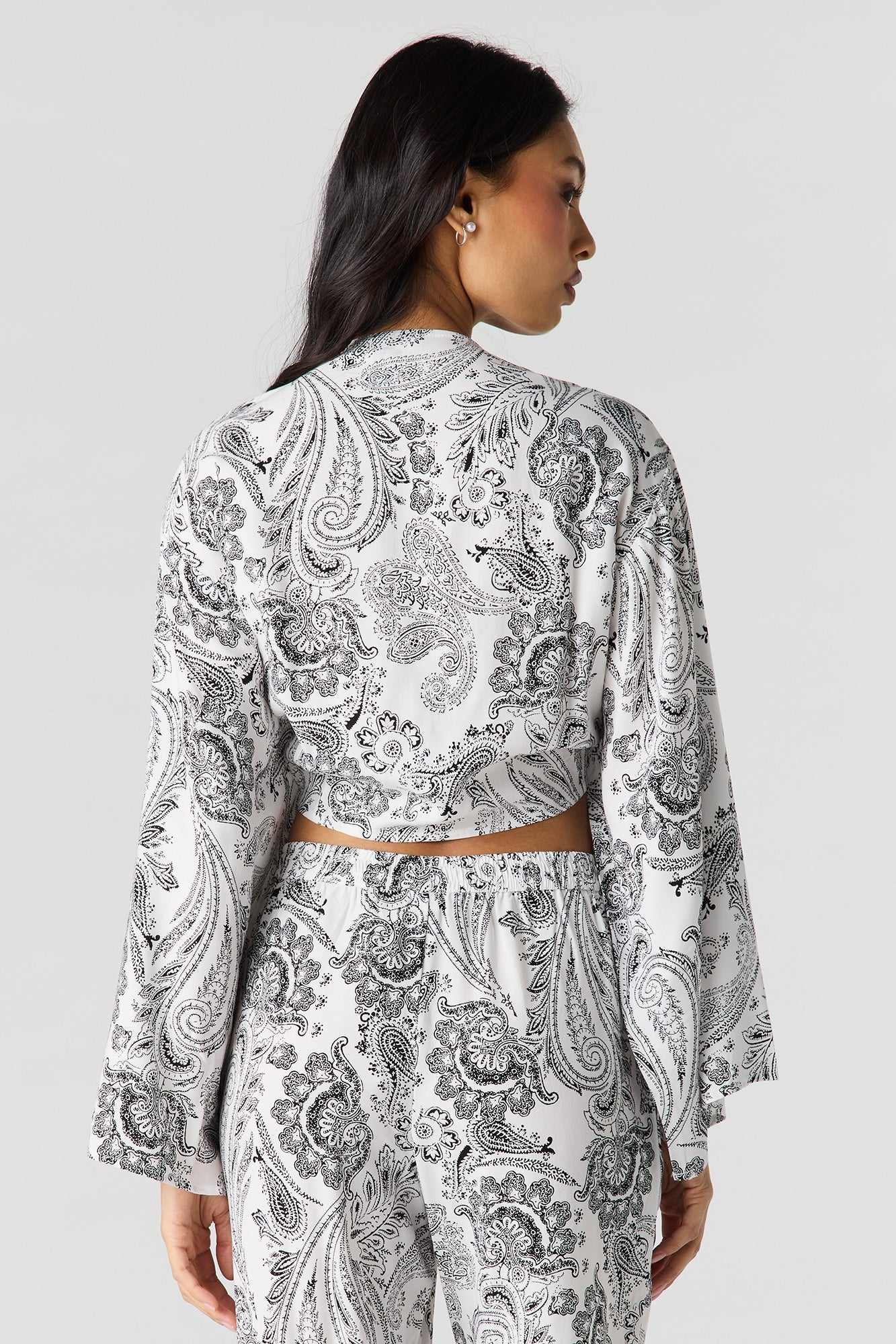 Flowy Tie Front Shrug