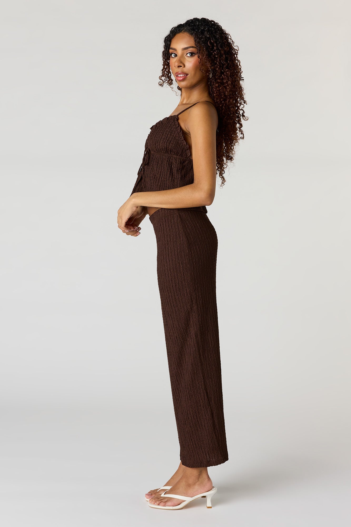 Textured Maxi Skirt