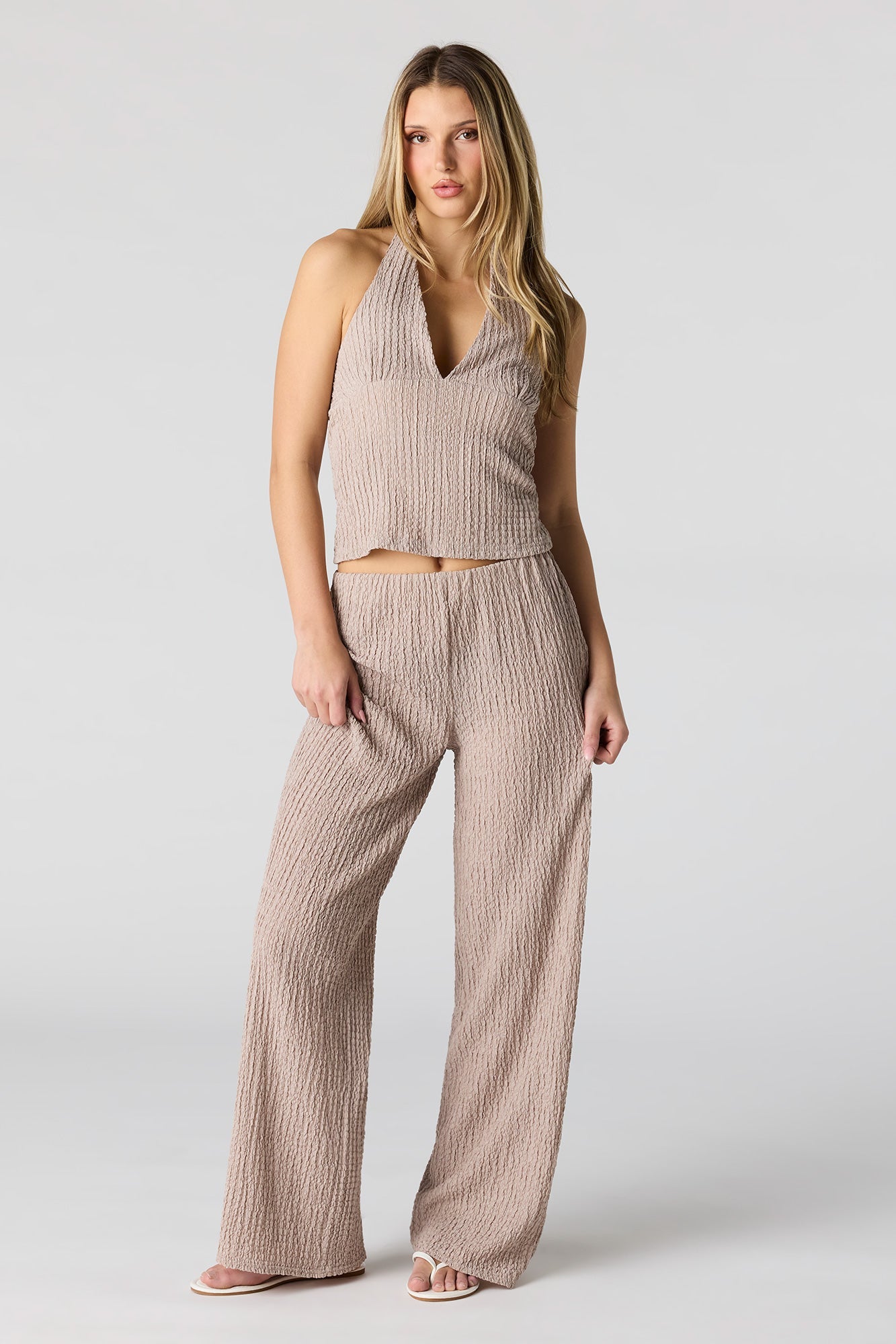 Textured Pant