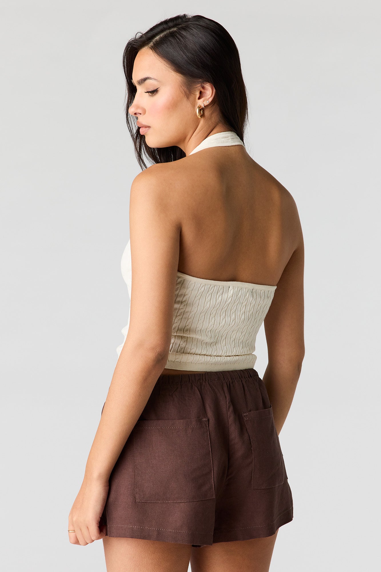 Linen-Blend Short