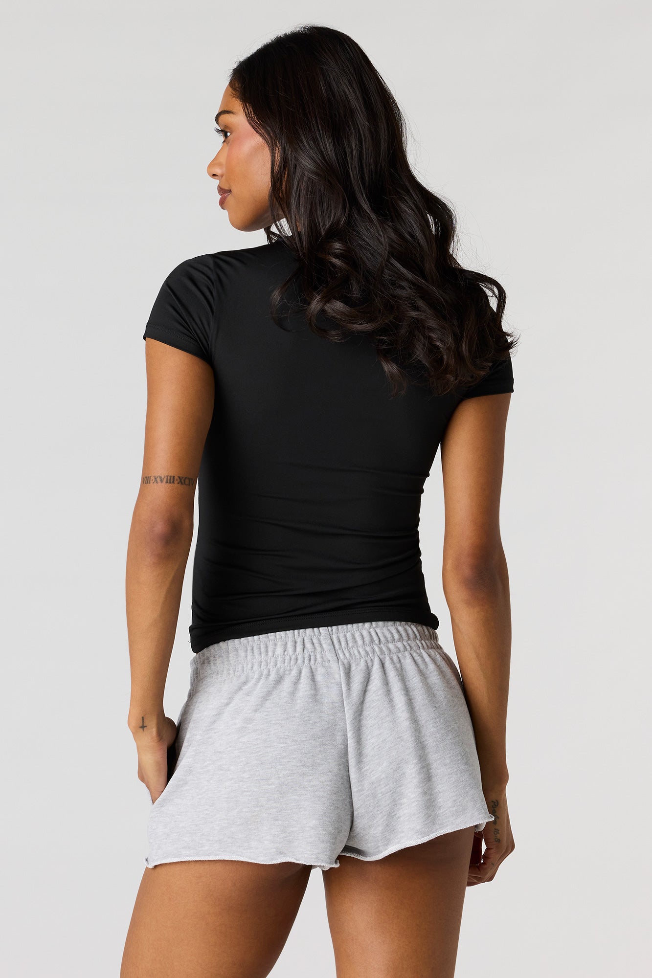 Luxe French Terry Shortie
