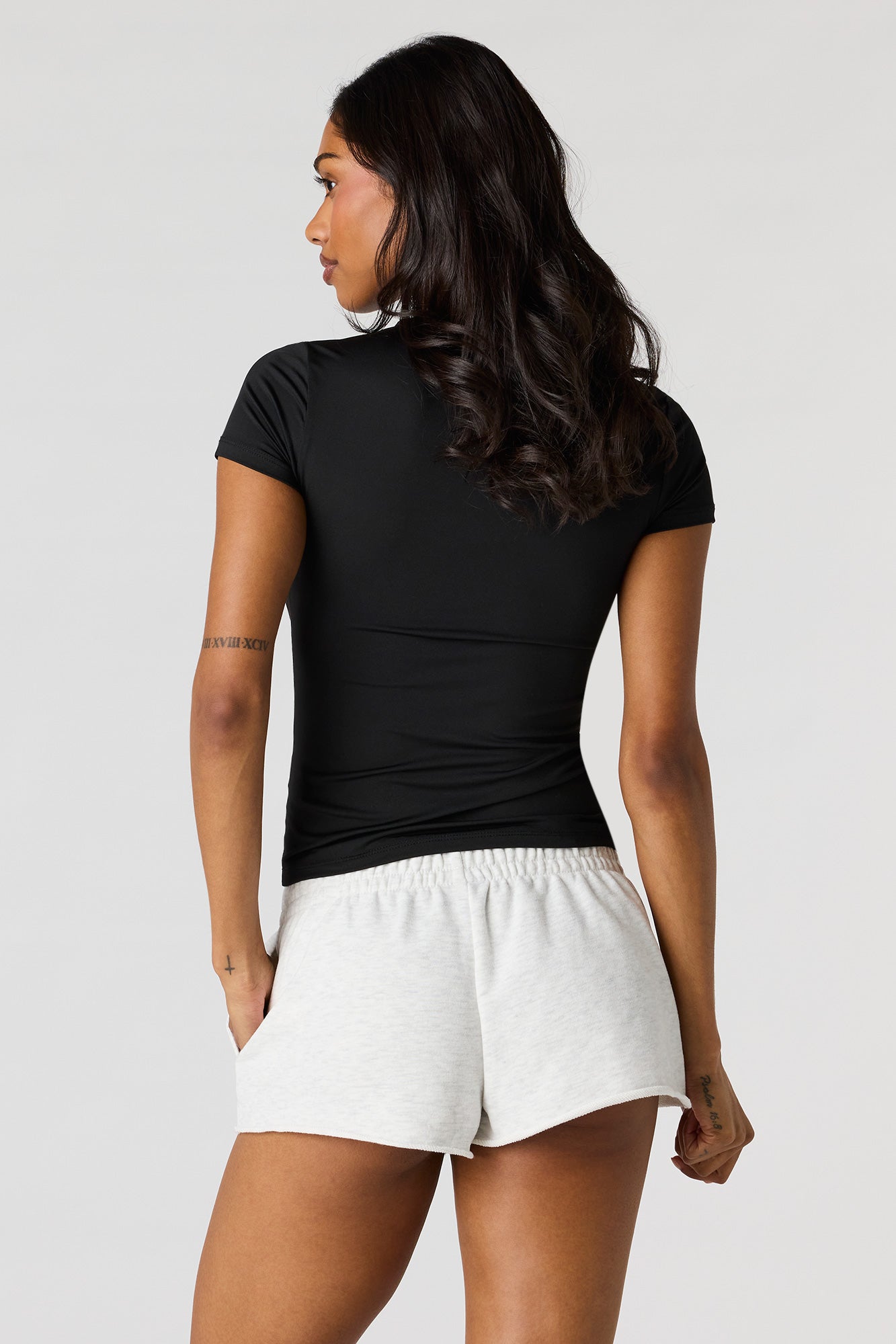 Luxe French Terry Shortie