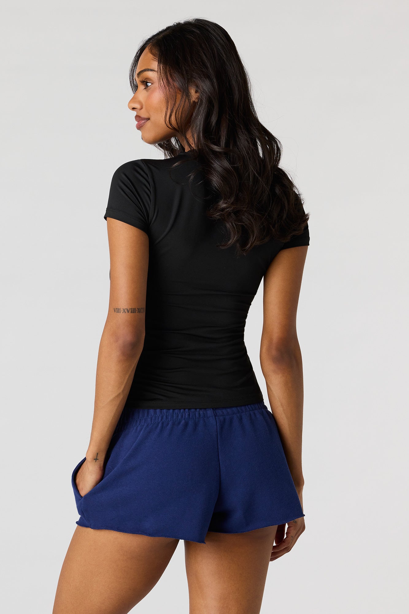 Luxe French Terry Shortie