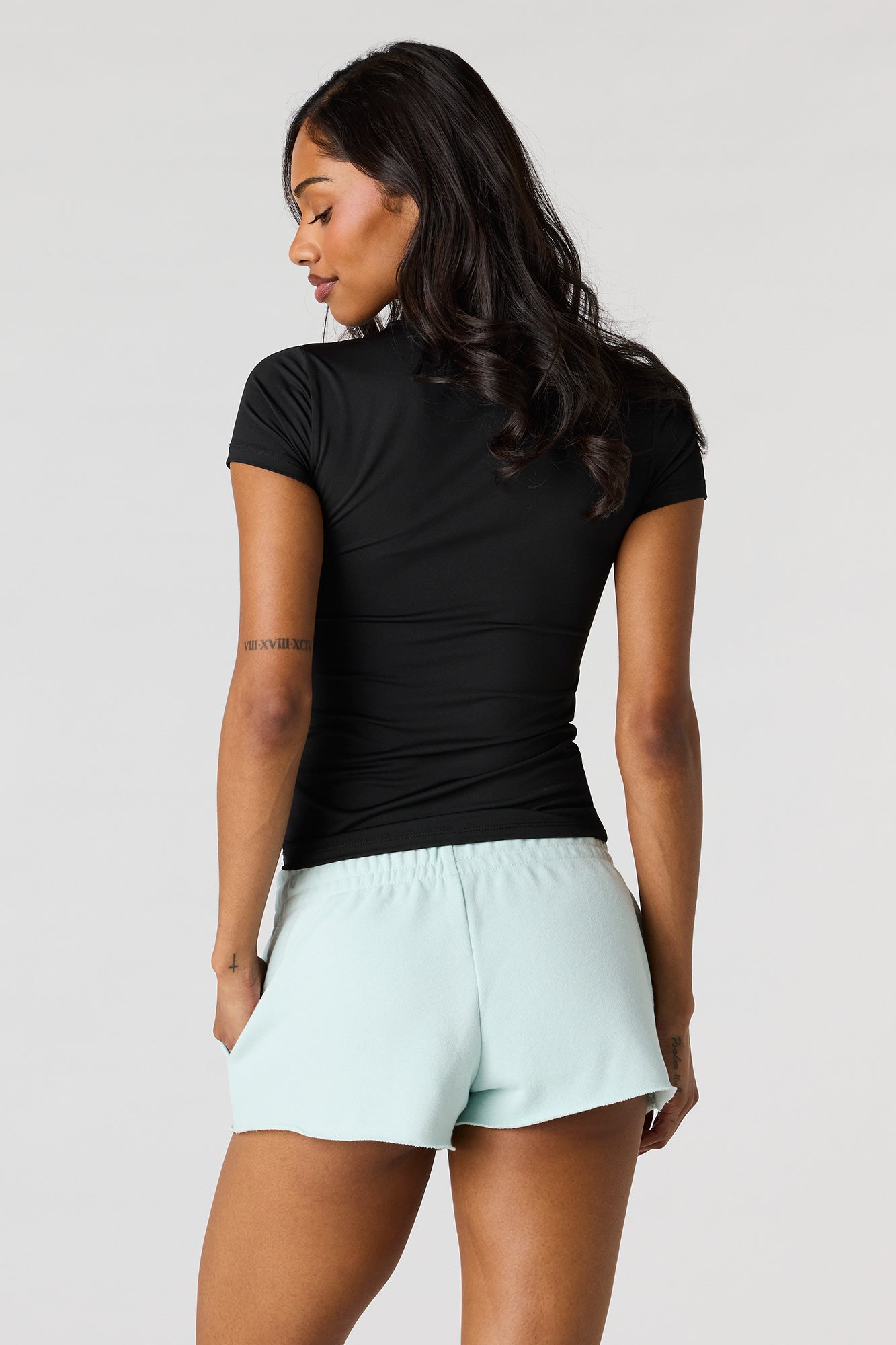 Luxe French Terry Shortie