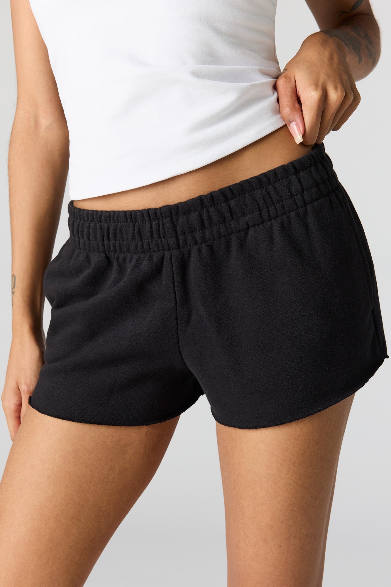 Luxe French Terry Shortie