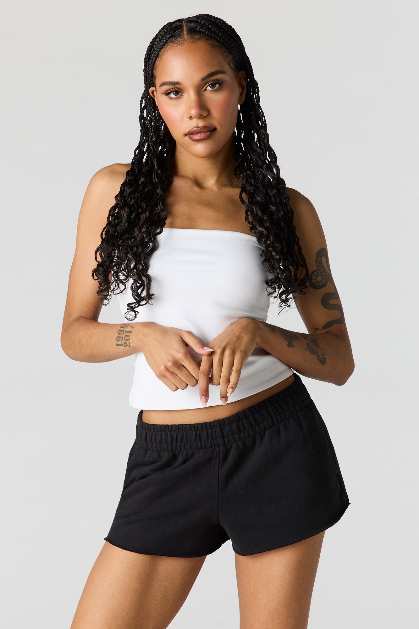 Luxe French Terry Shortie