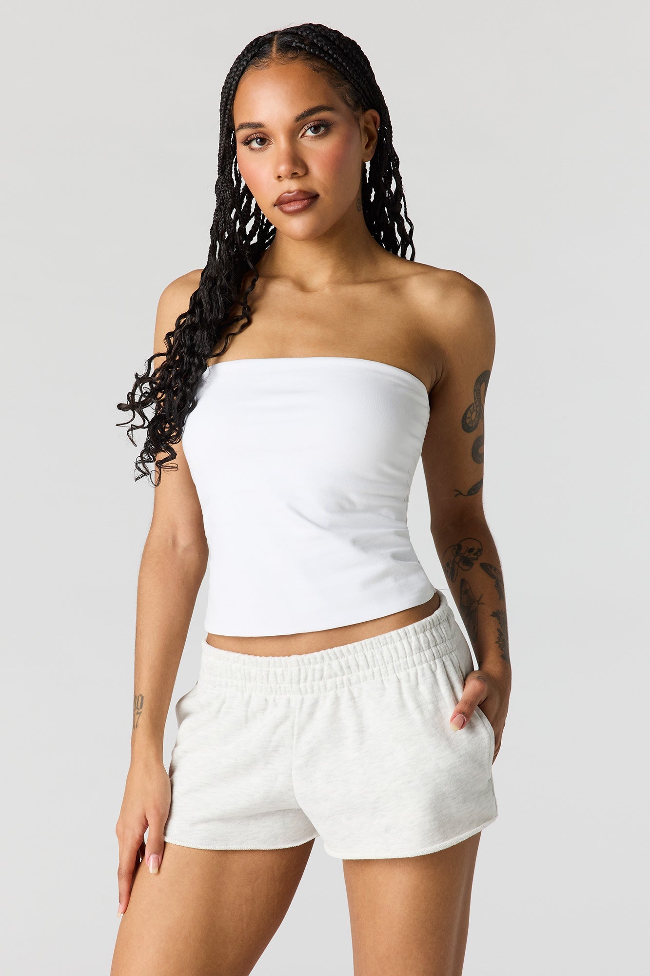 Luxe French Terry Shortie