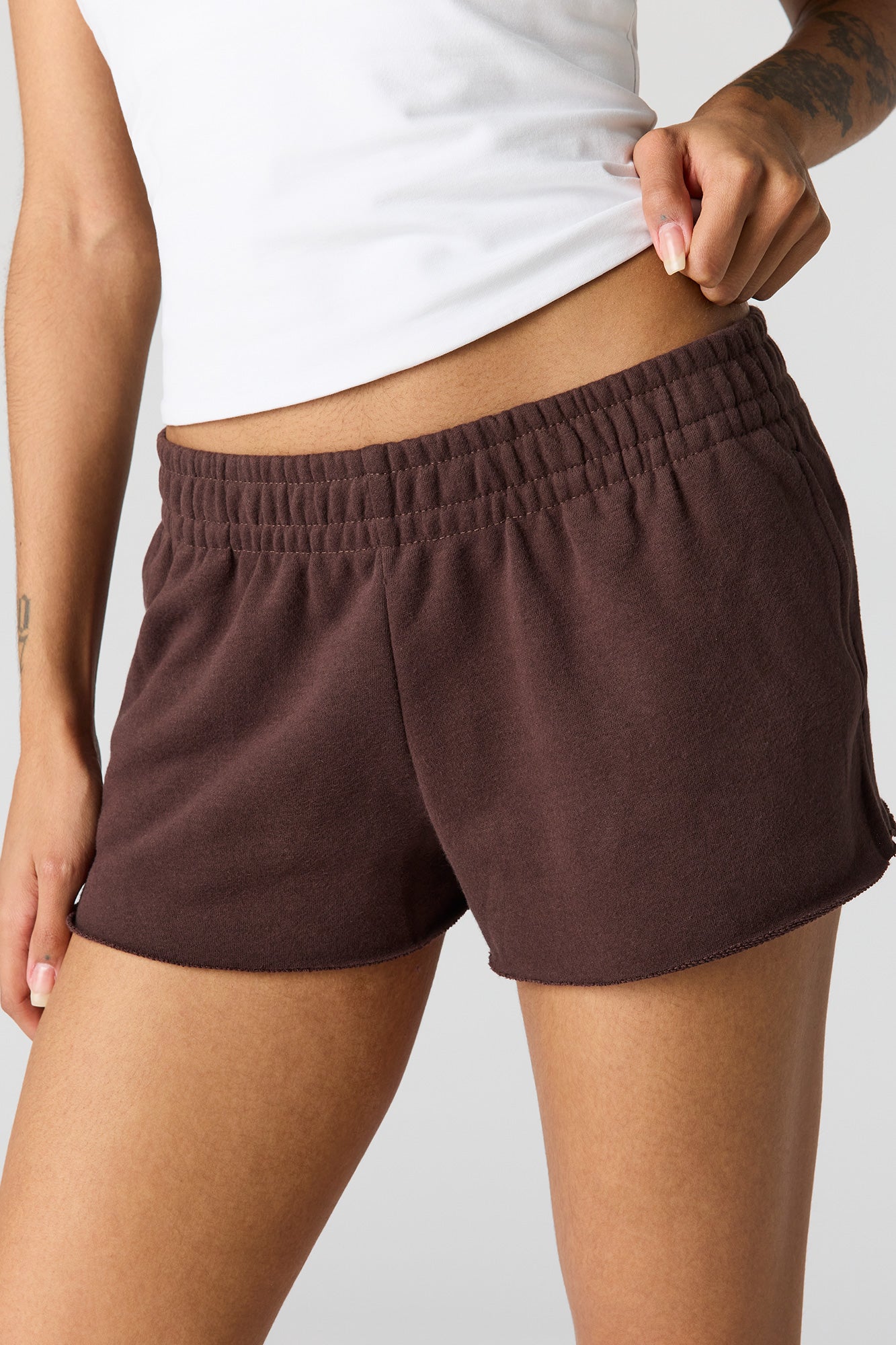 Luxe French Terry Shortie