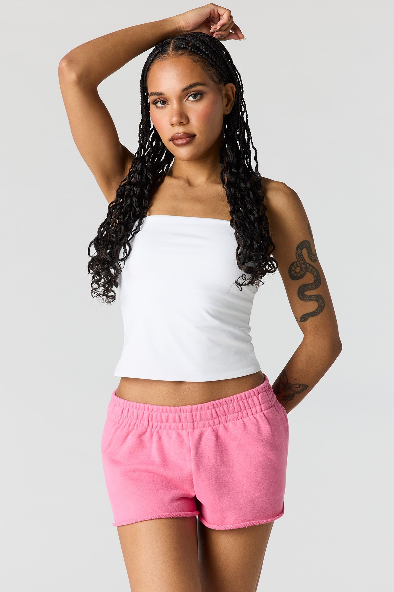 Luxe French Terry Shortie