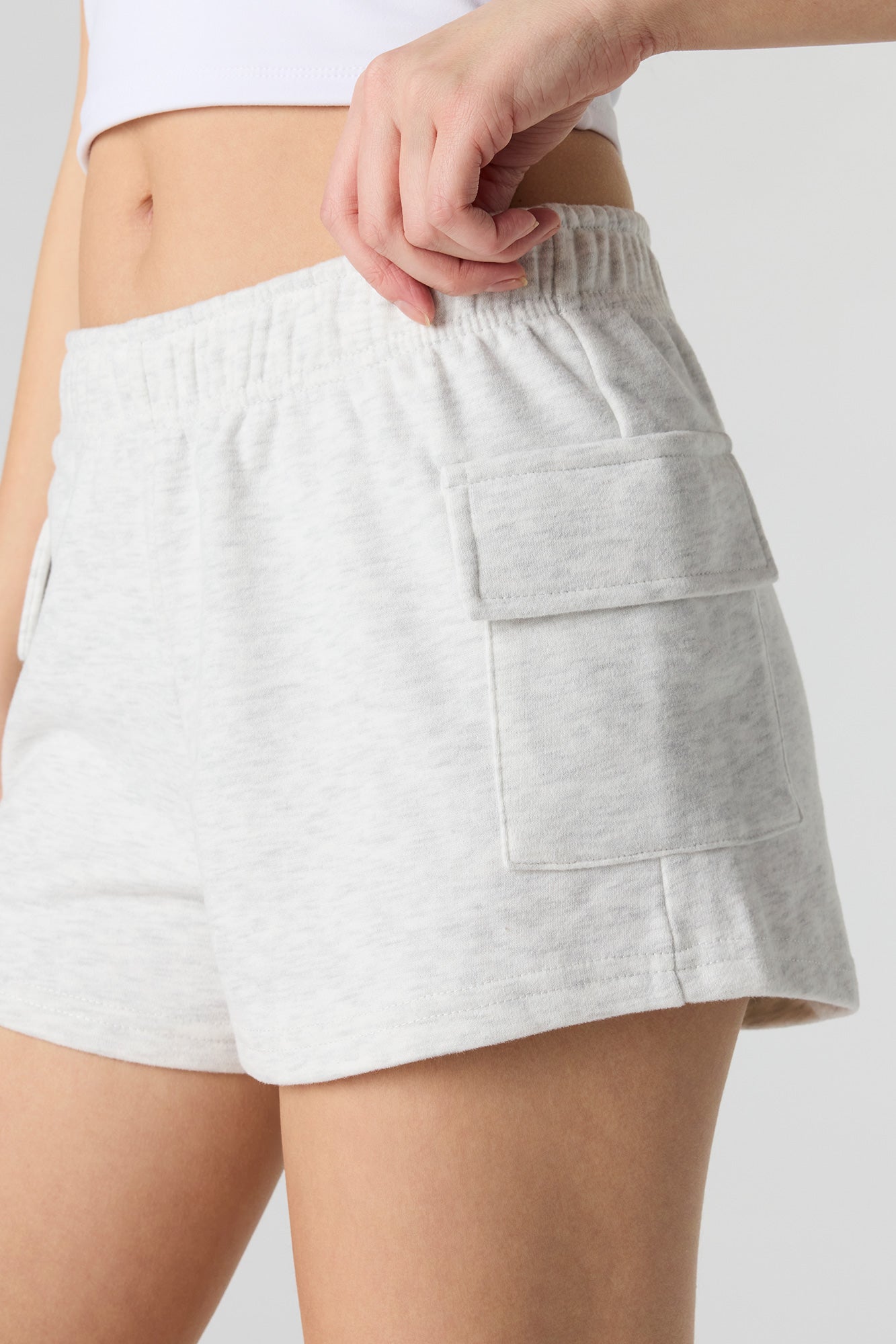 Luxe French Terry Cargo Shortie