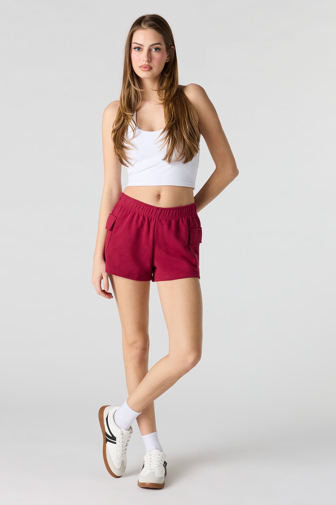 Luxe French Terry Cargo Shortie