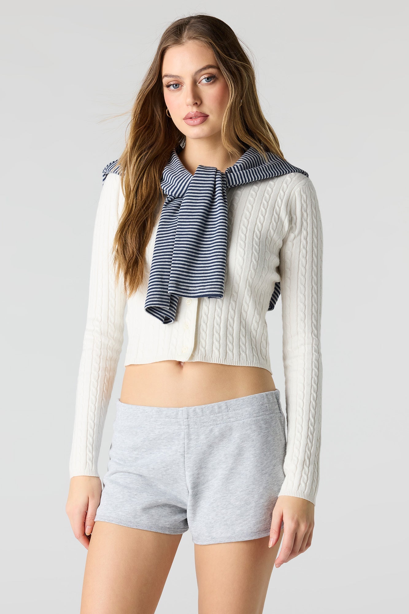Luxe French Terry Dolphin Short