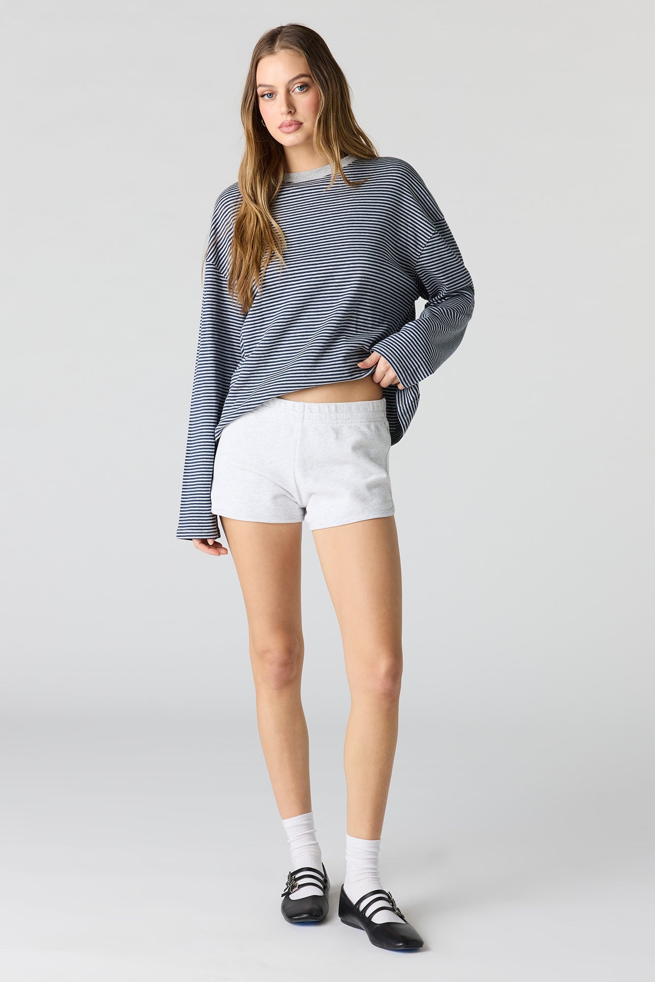 Luxe French Terry Dolphin Short