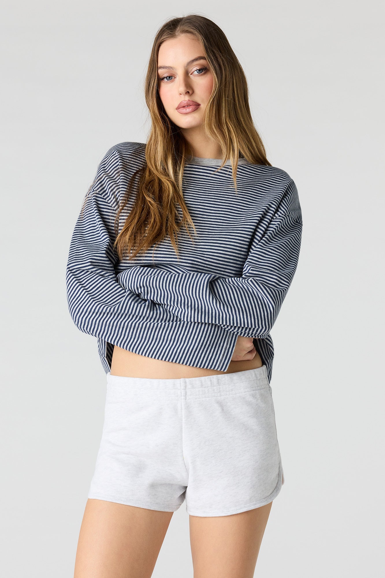 Luxe French Terry Dolphin Short