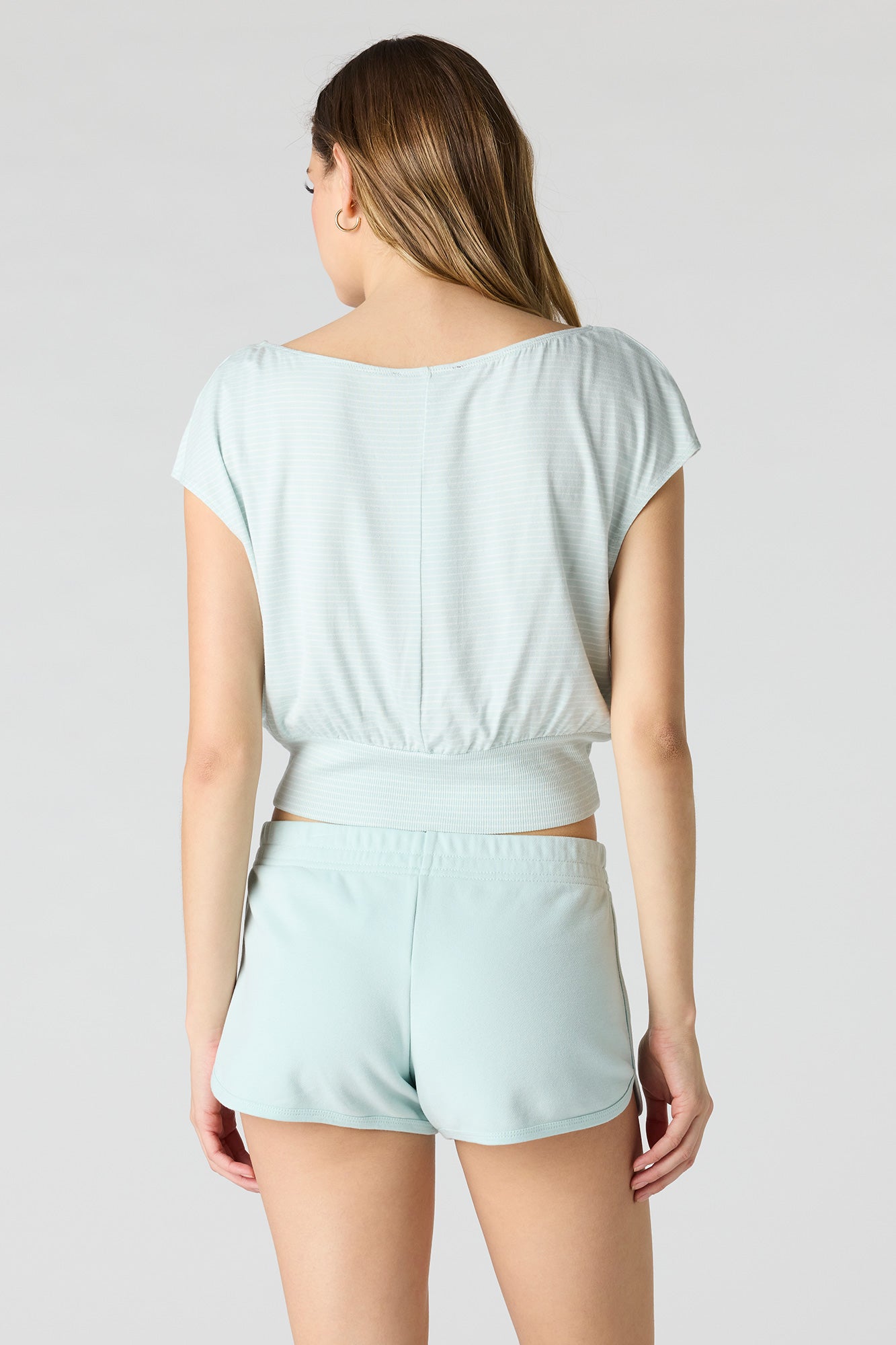 Luxe French Terry Dolphin Short