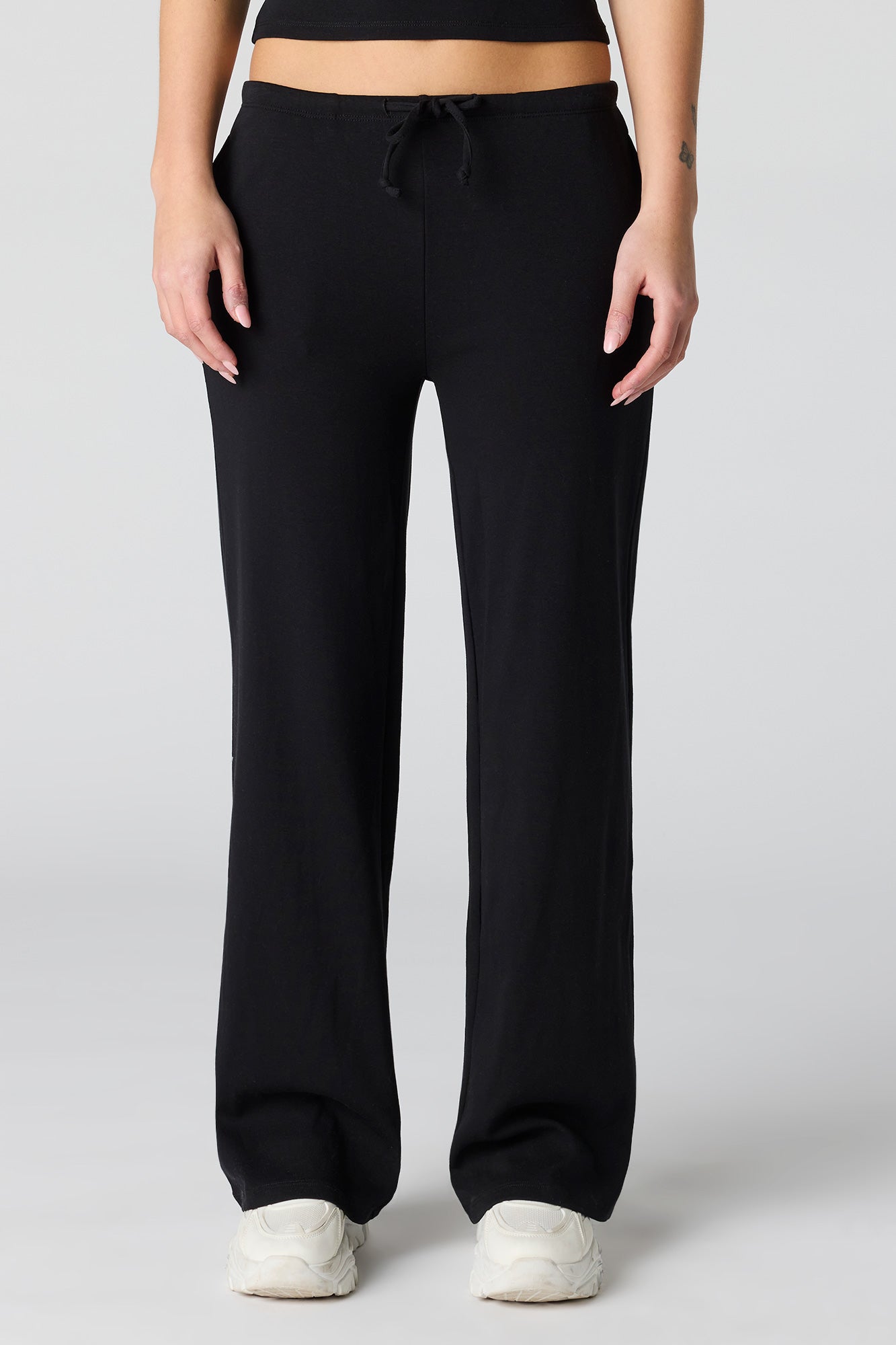 Ribbed Wide Leg Pant