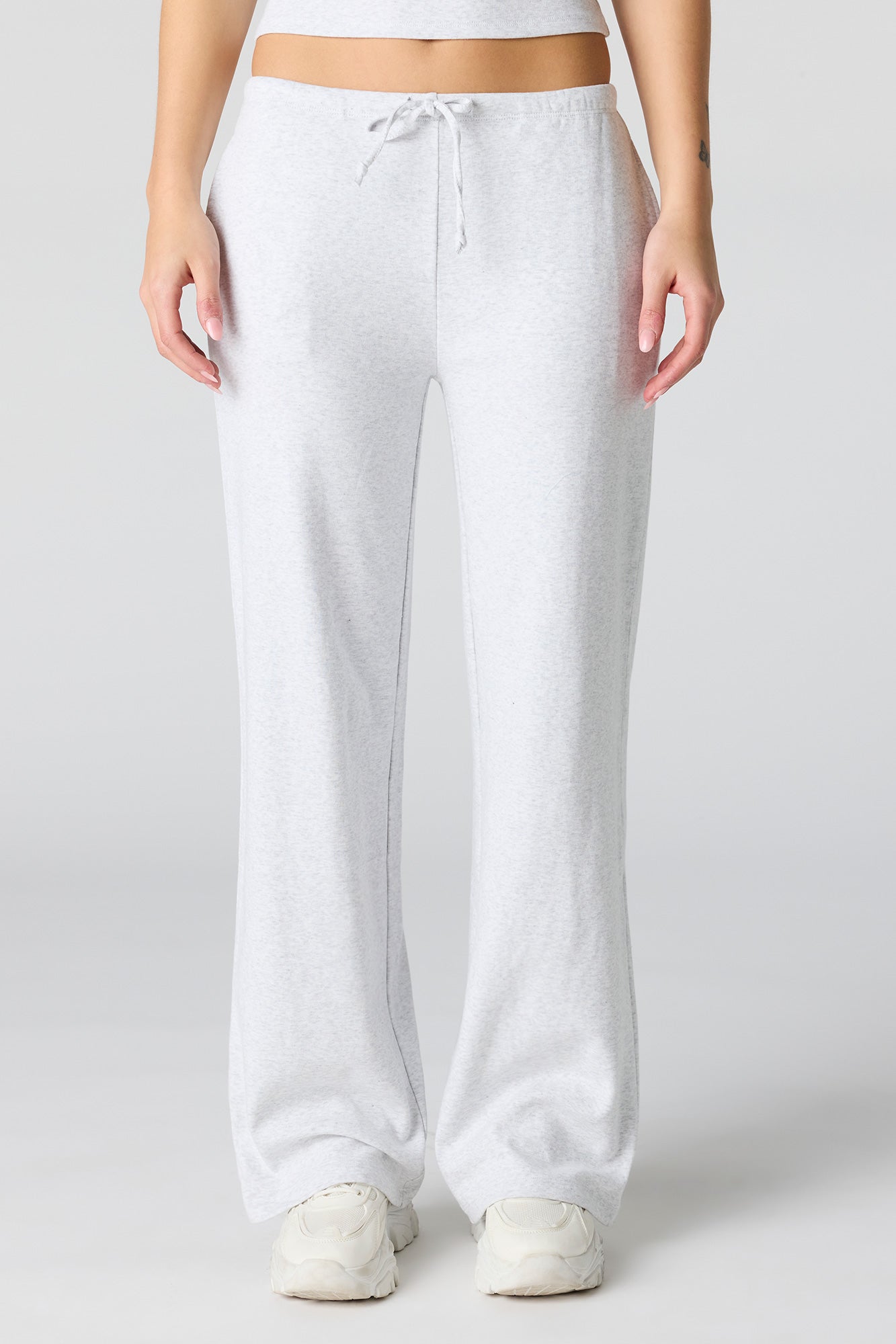 Ribbed Wide Leg Pant