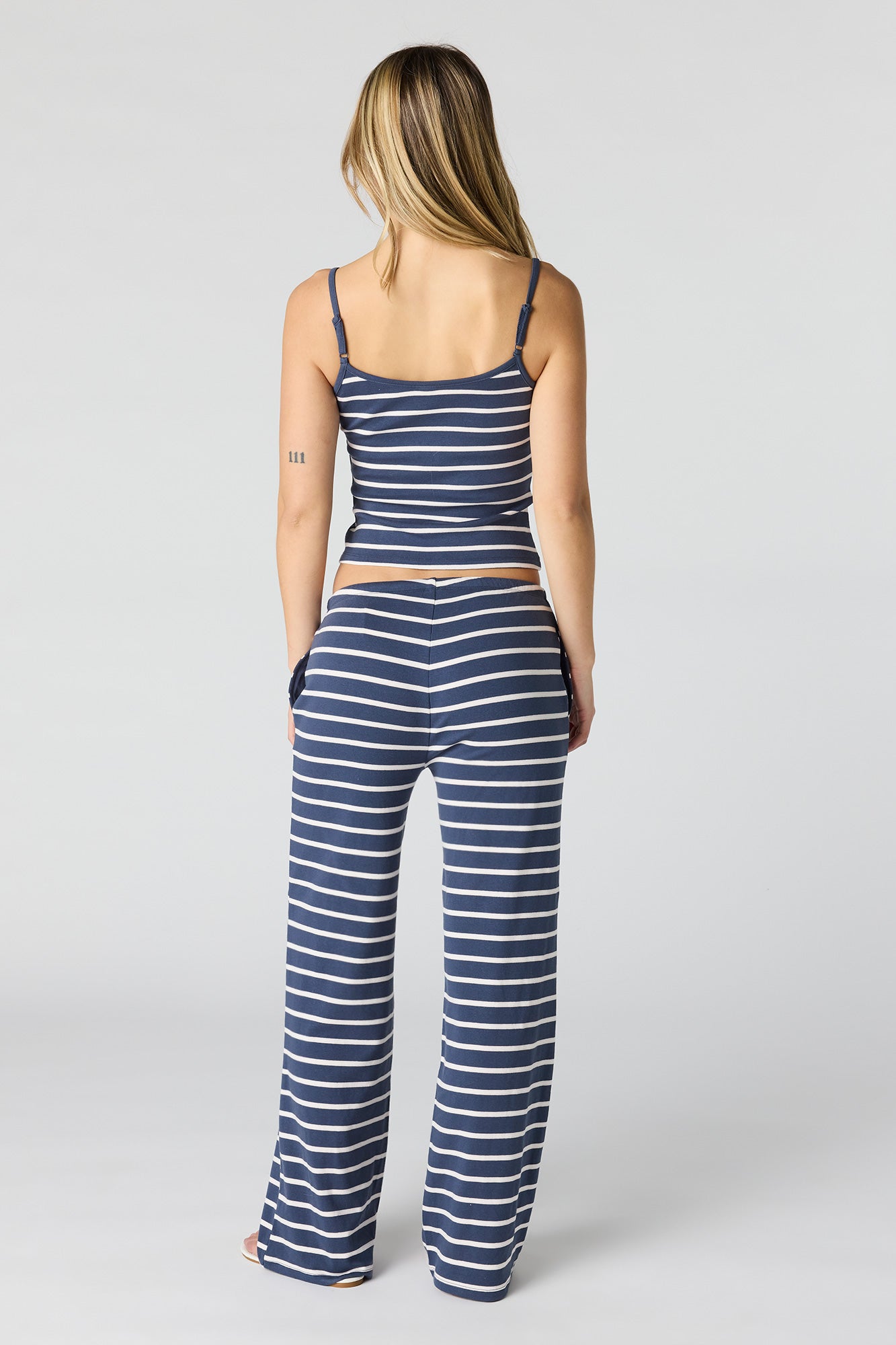 Ribbed Wide Leg Pant
