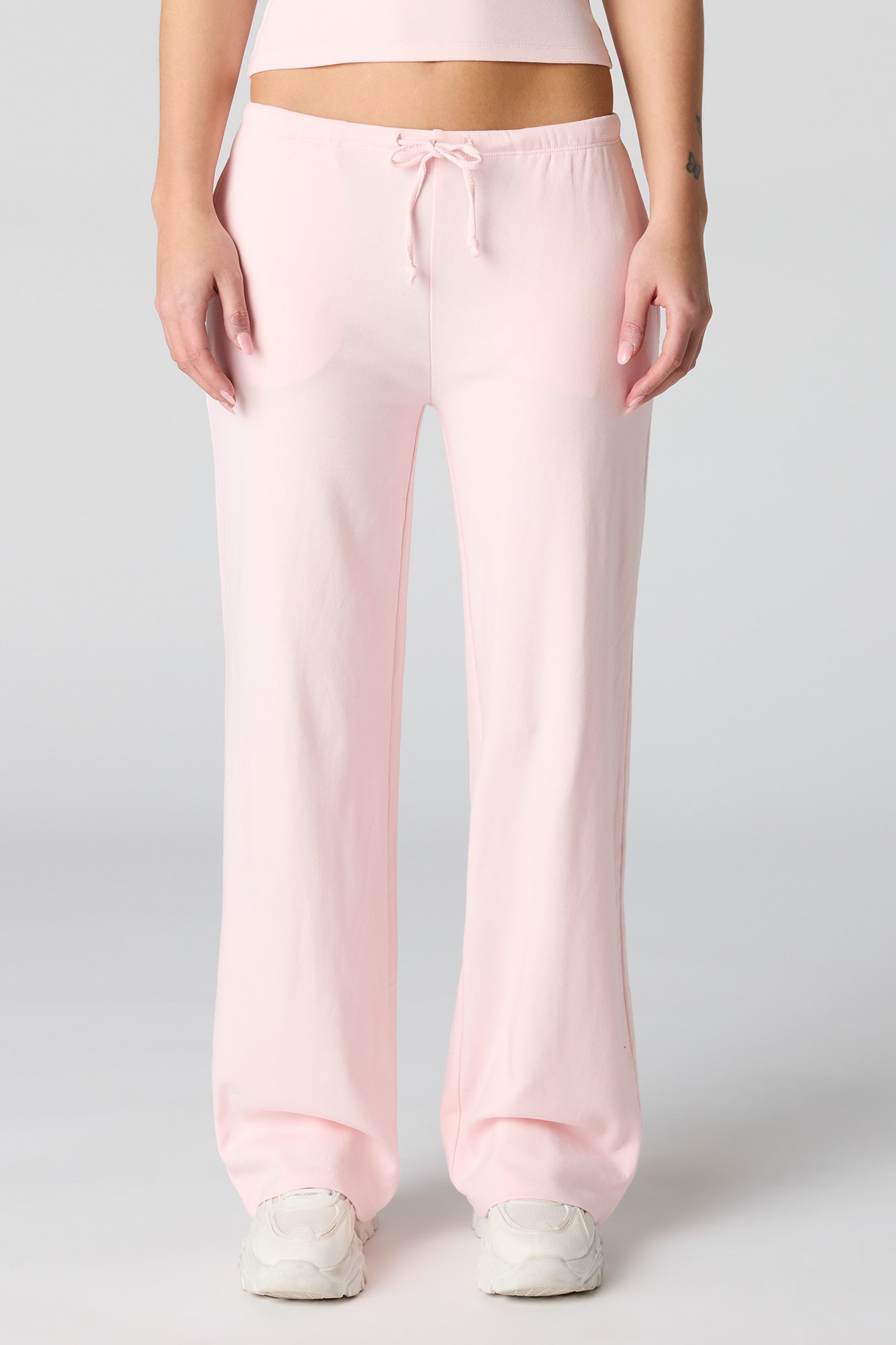 Ribbed Wide Leg Pant