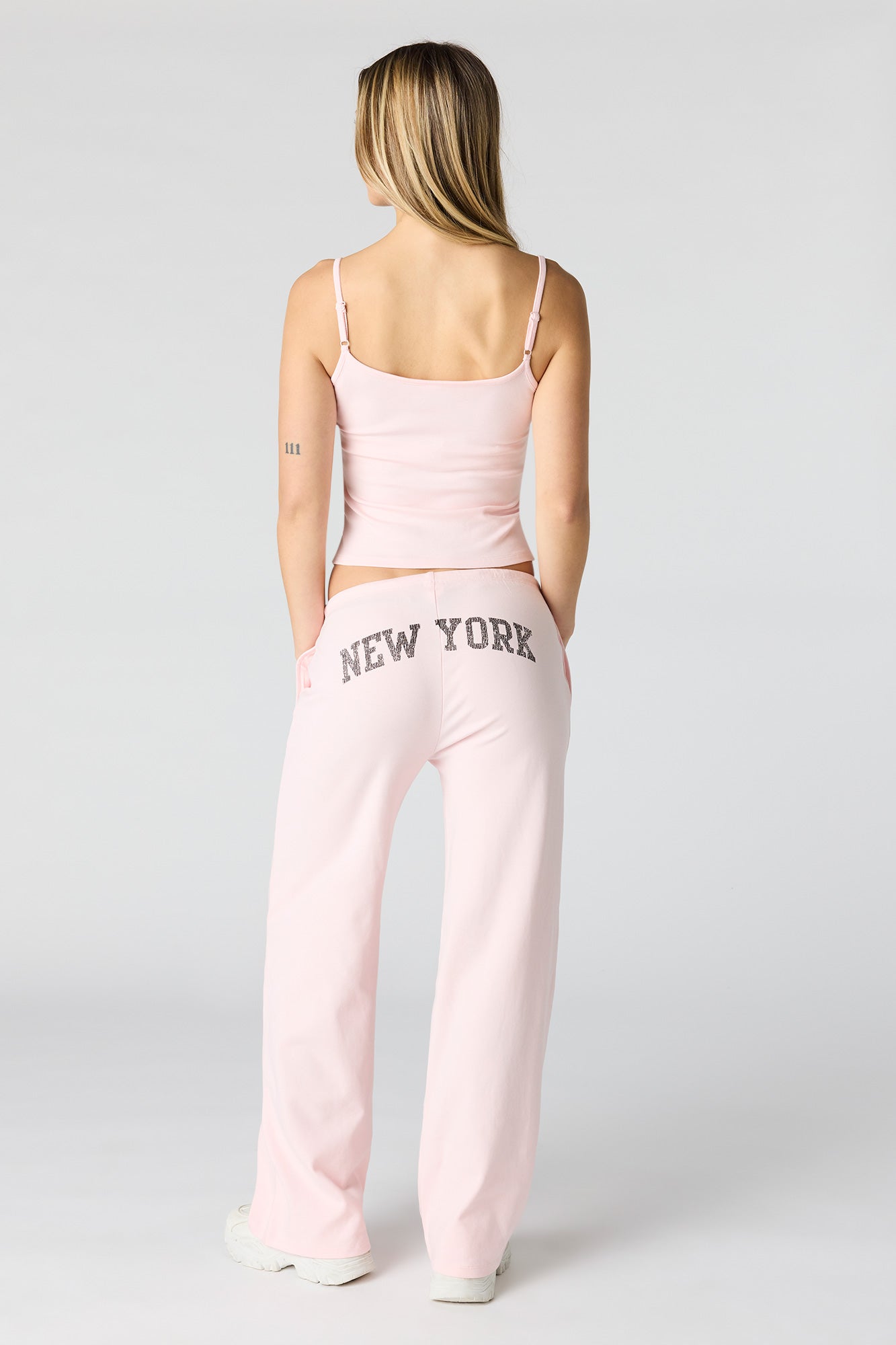 Ribbed Wide Leg Pant
