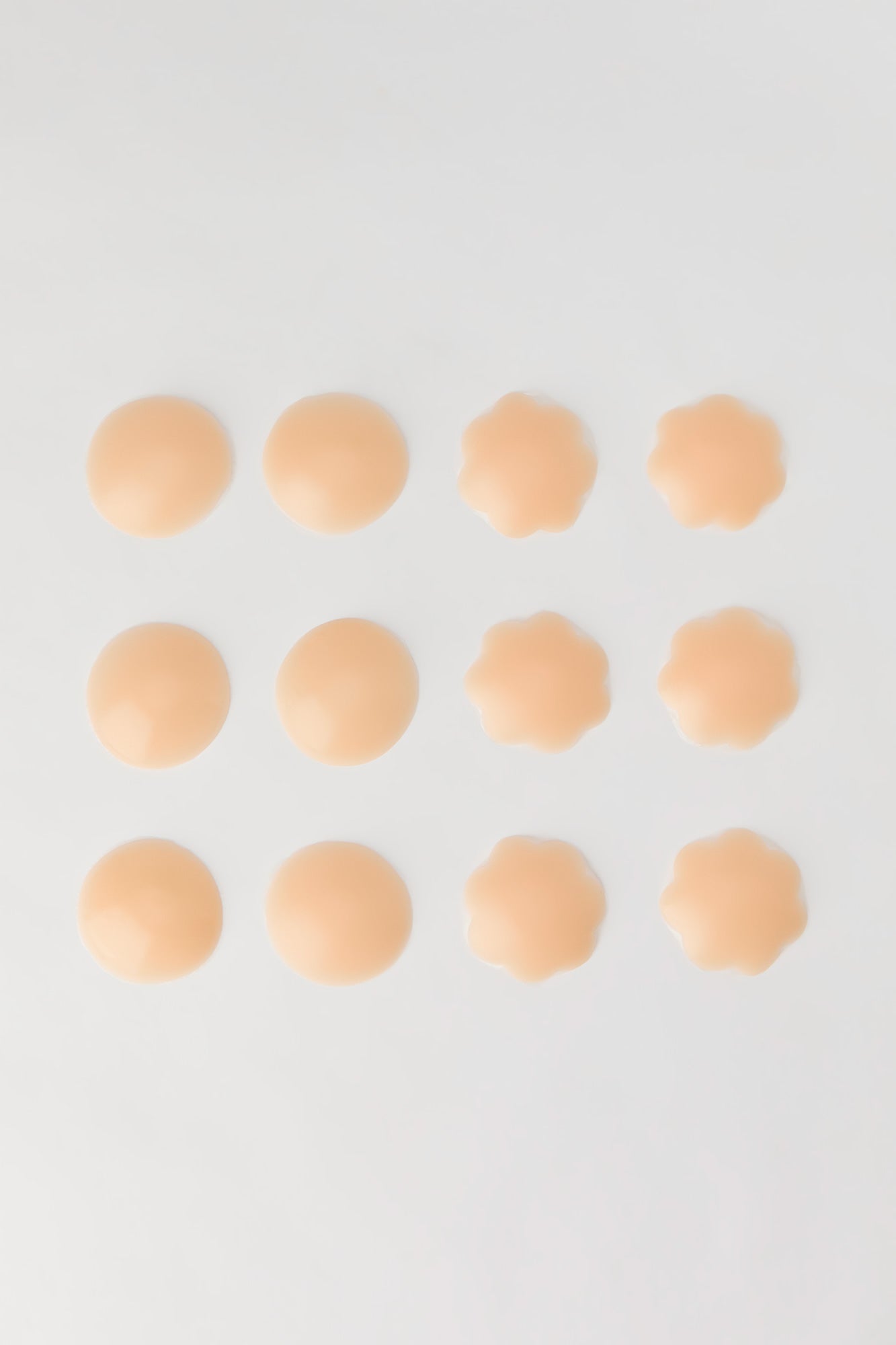 Adhesive Sticker & Silicone Pasties (6 Pairs)