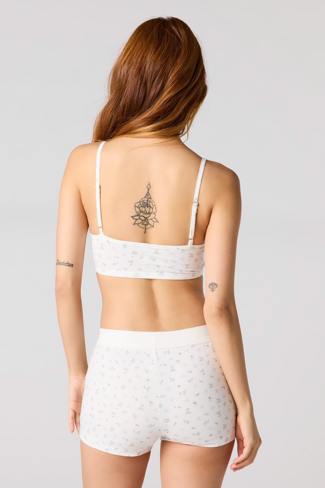 Cropped Tank & Boxer Short Set