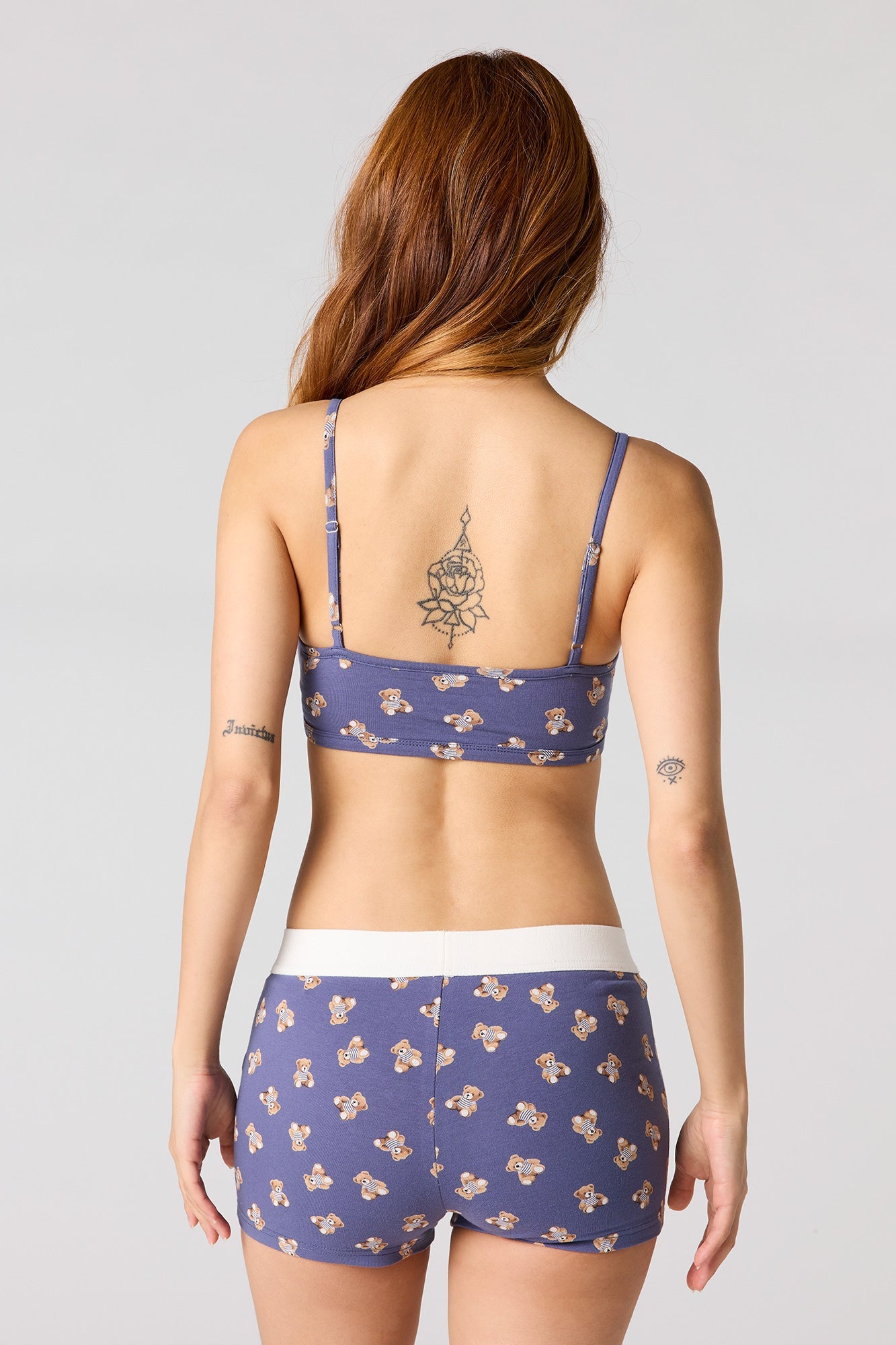 Cropped Tank & Boxer Short Set
