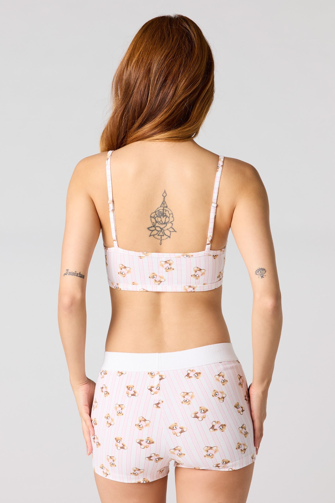 Cropped Tank & Boxer Short Set