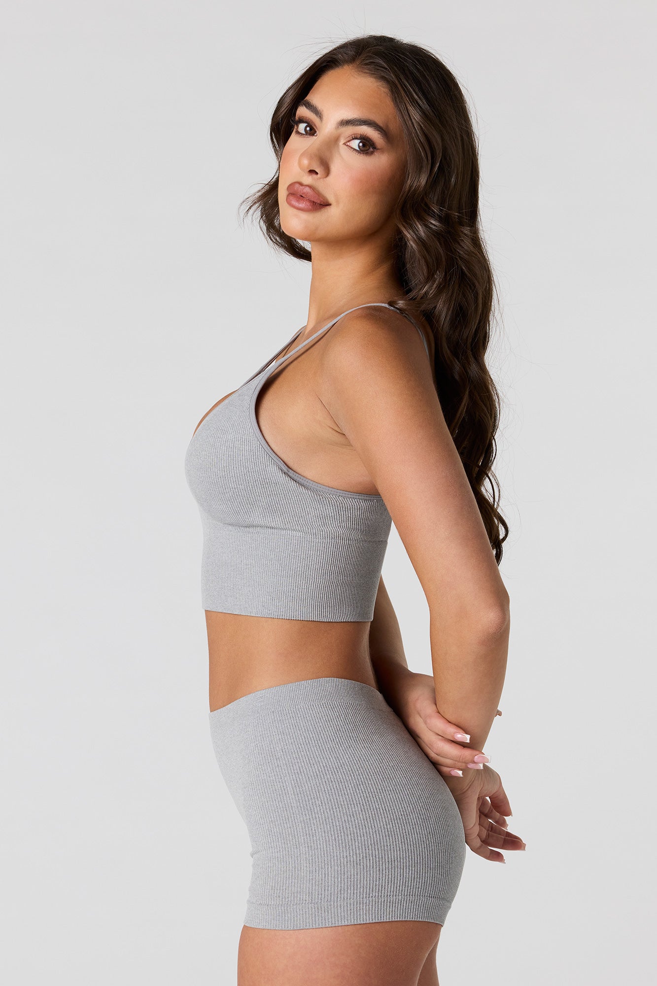 Seamless Ribbed Boy Short (2 Pack)