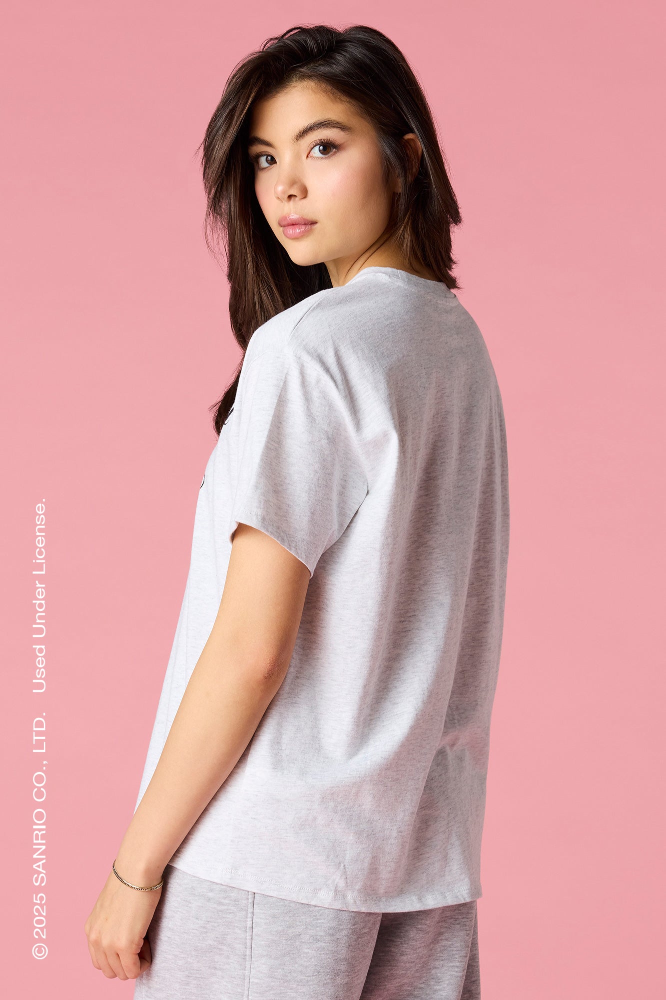 Hello Kitty® Angel Graphic Boyfriend T-Shirt