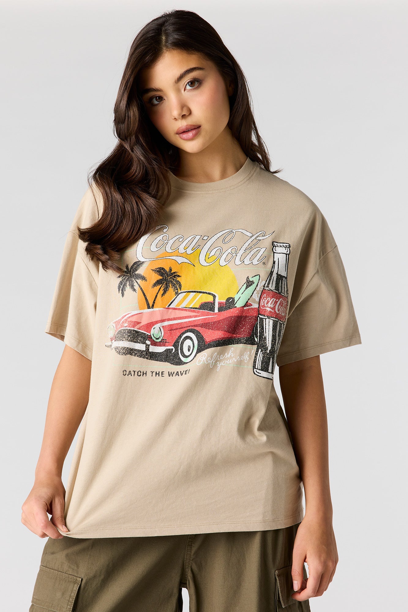 Luxe Heavy Cotton Coca-Cola Graphic T-Shirt