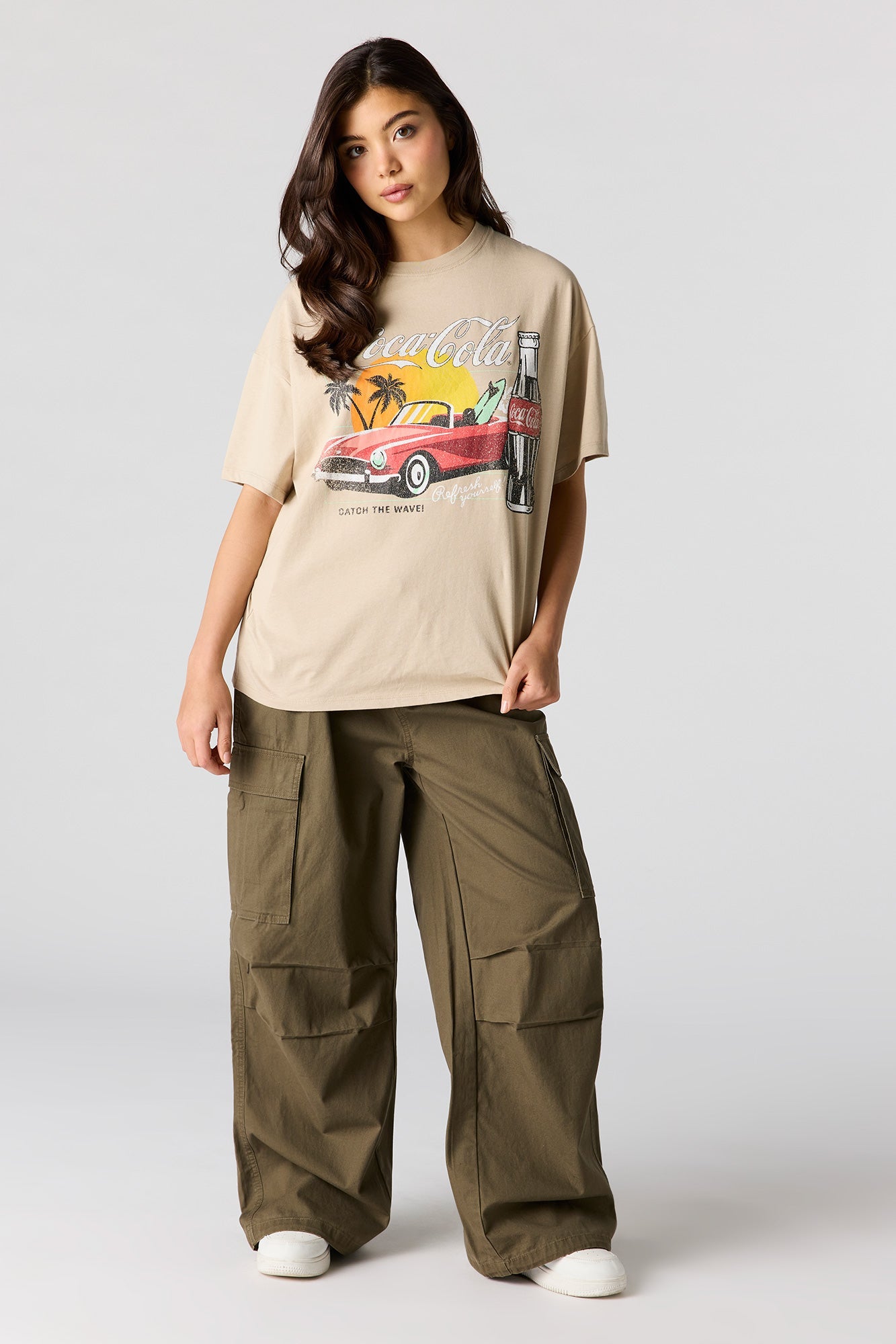Luxe Heavy Cotton Coca-Cola Graphic T-Shirt