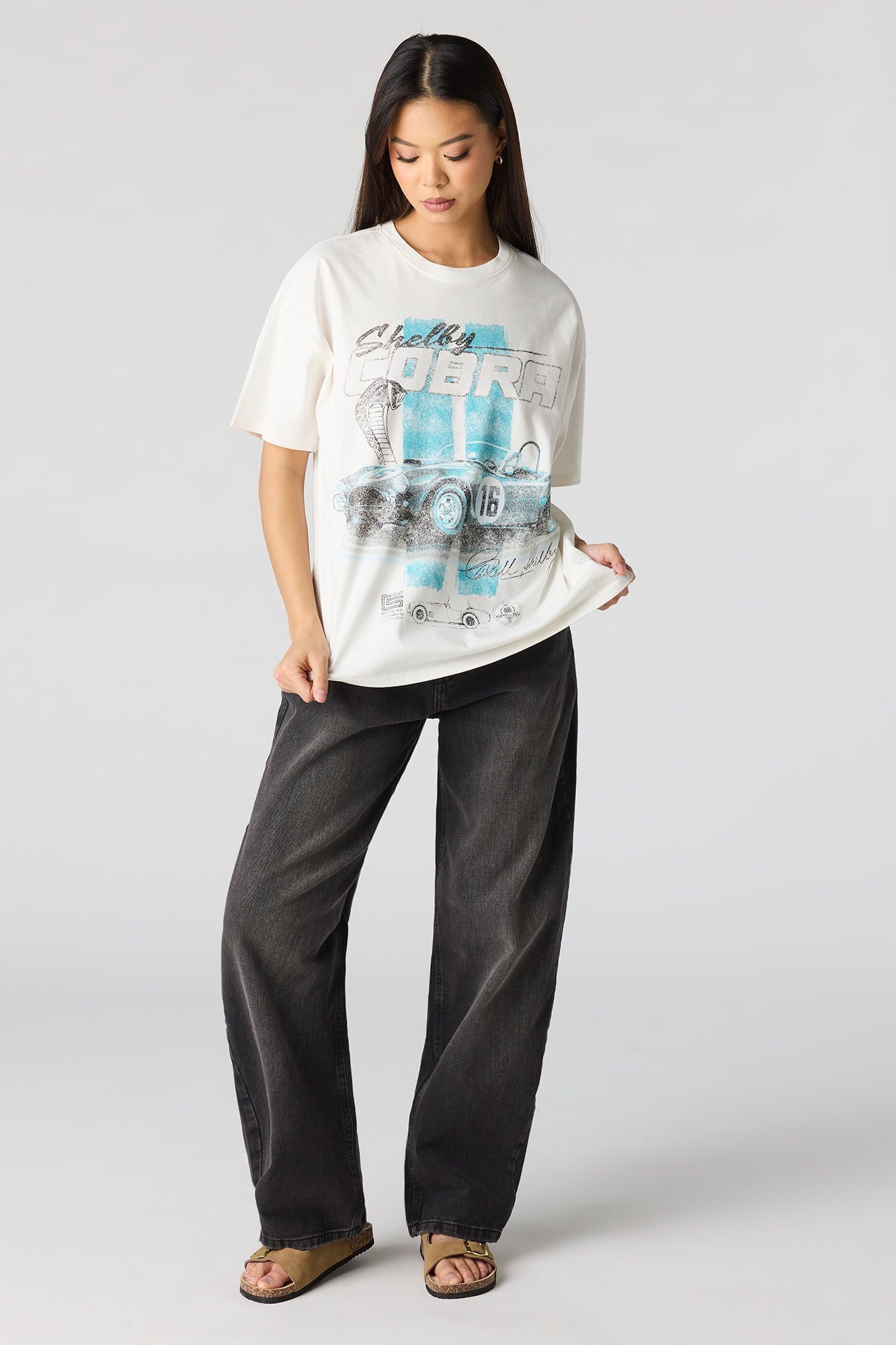 Luxe Heavy Cotton Shelby Graphic T-Shirt