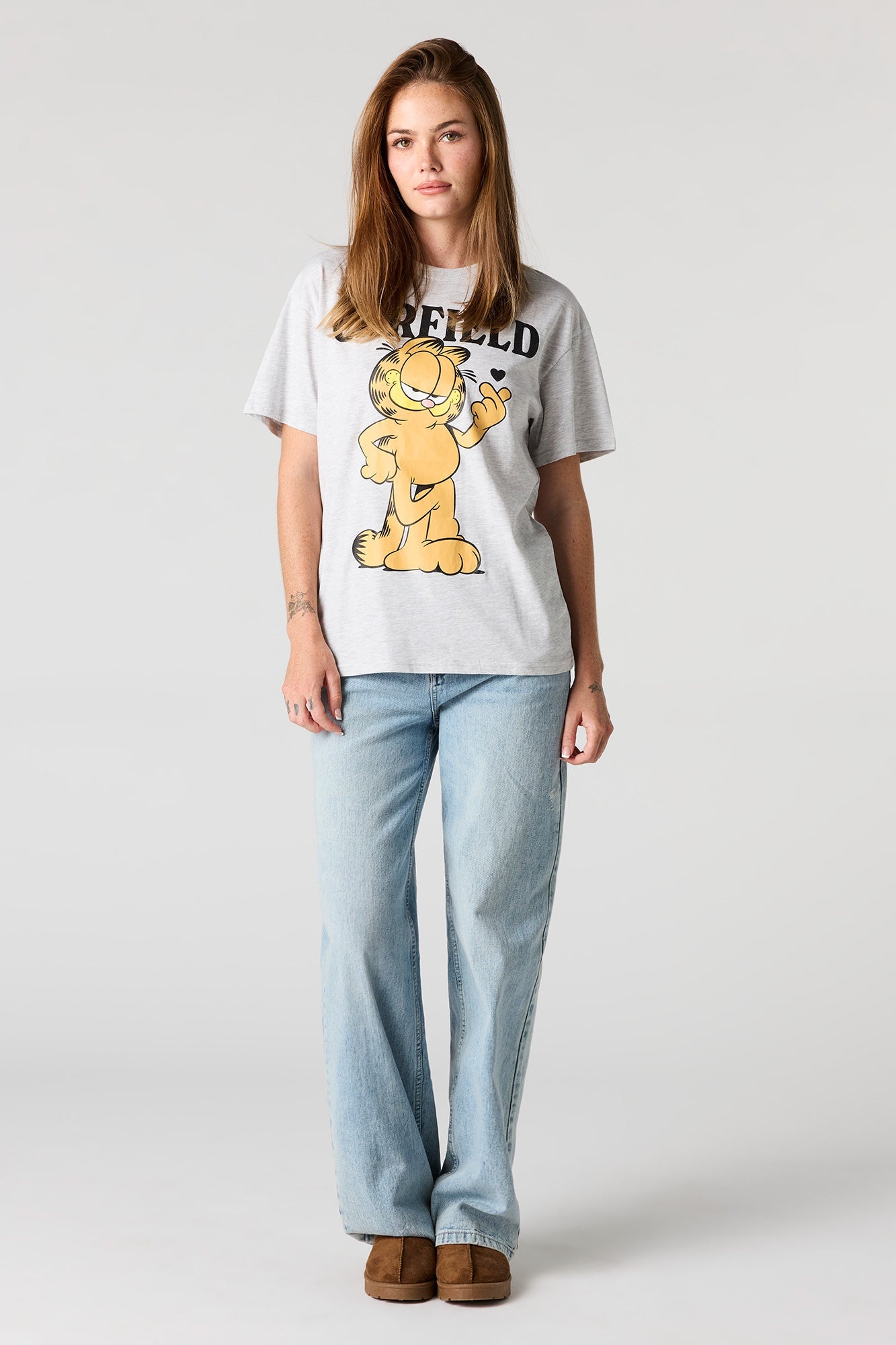 Garfield Graphic Boyfriend T-Shirt