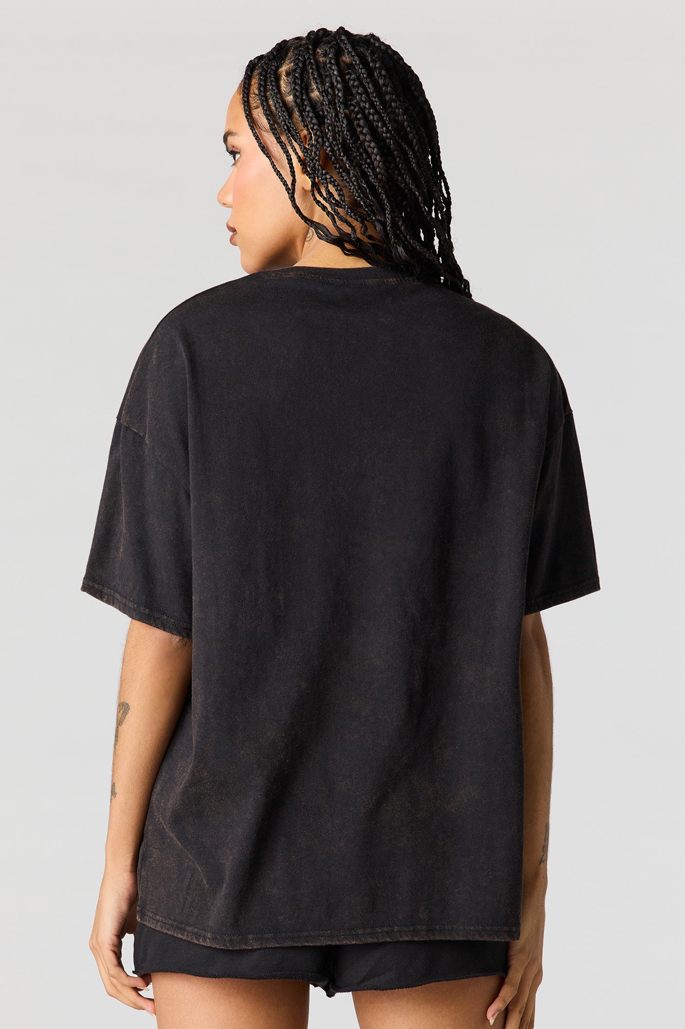 Coke Graphic Washed Oversized T-Shirt