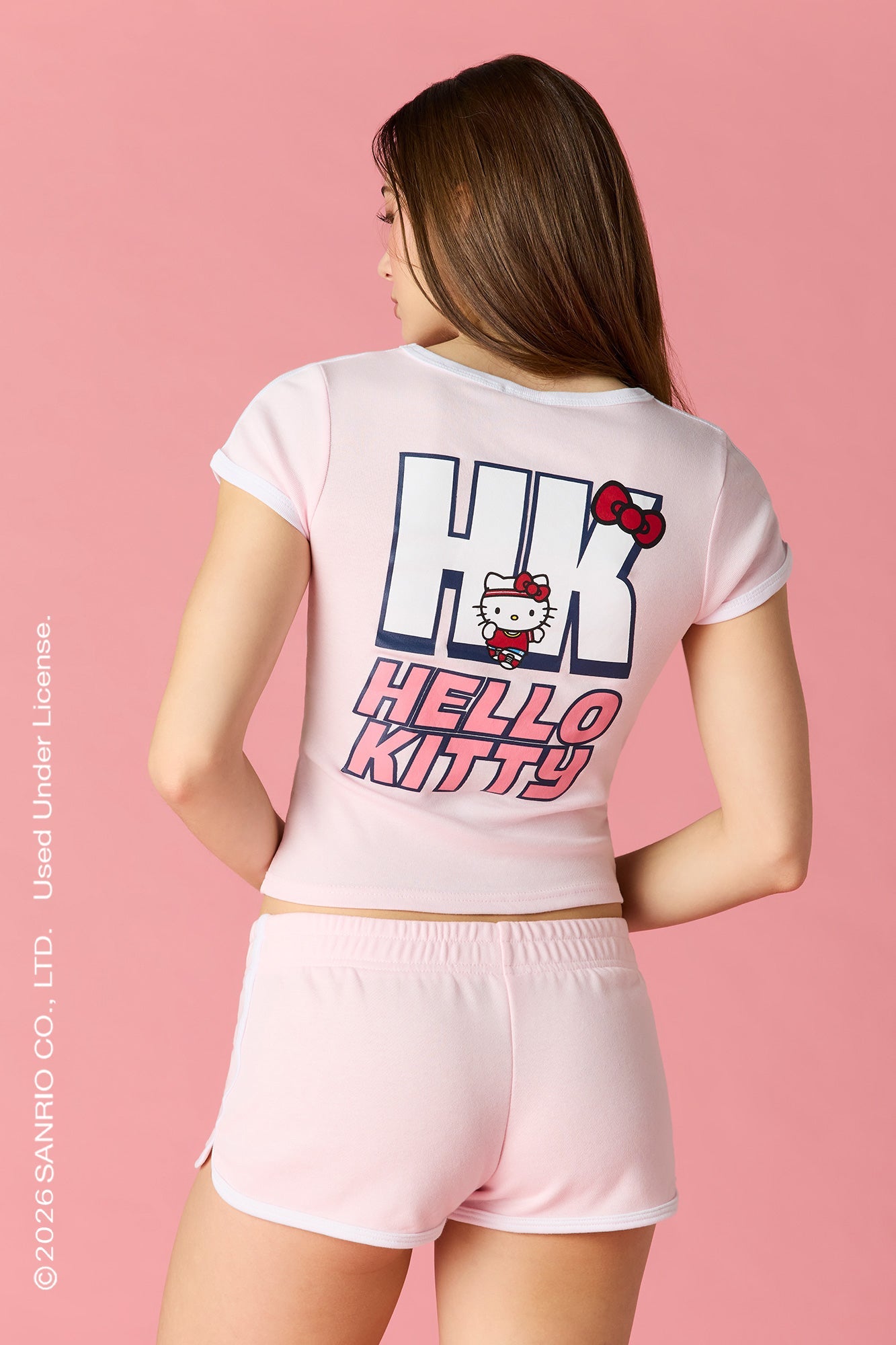 Hello Kitty® Soccer Graphic Dolphin Short