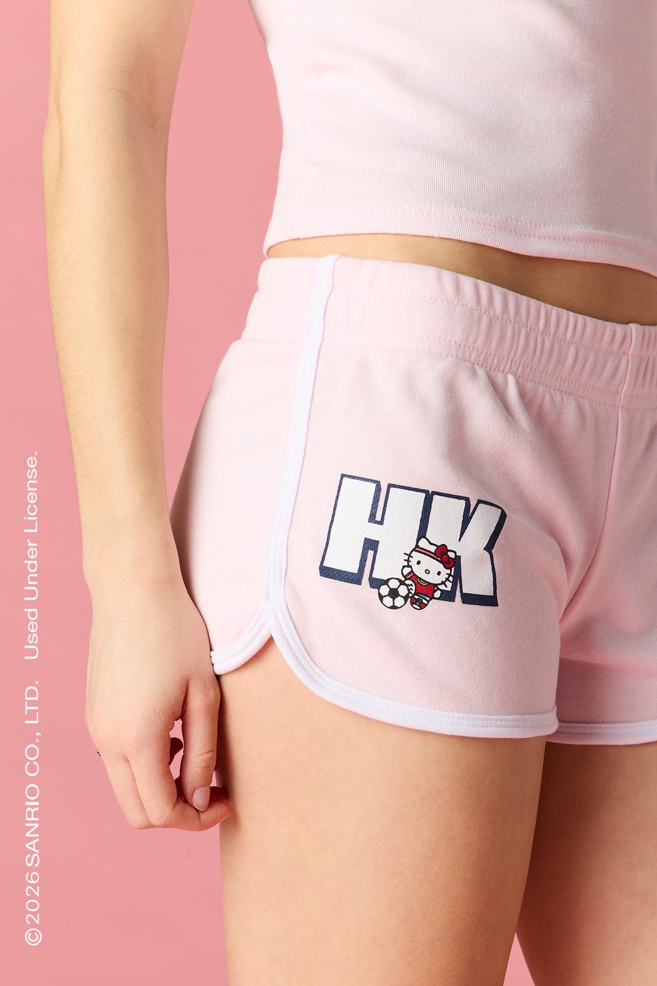 Hello Kitty® Soccer Graphic Dolphin Short