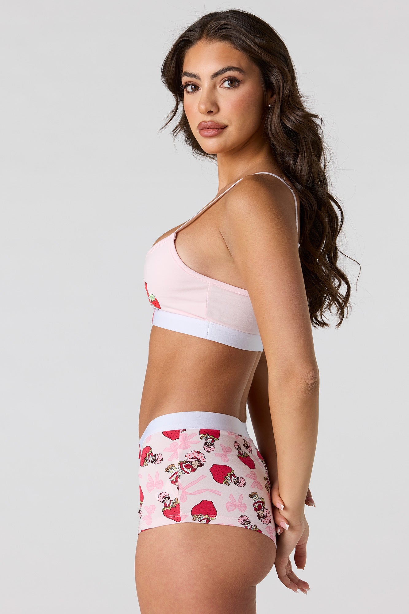 Strawberry Shortcake Bralette & Boy Short Set