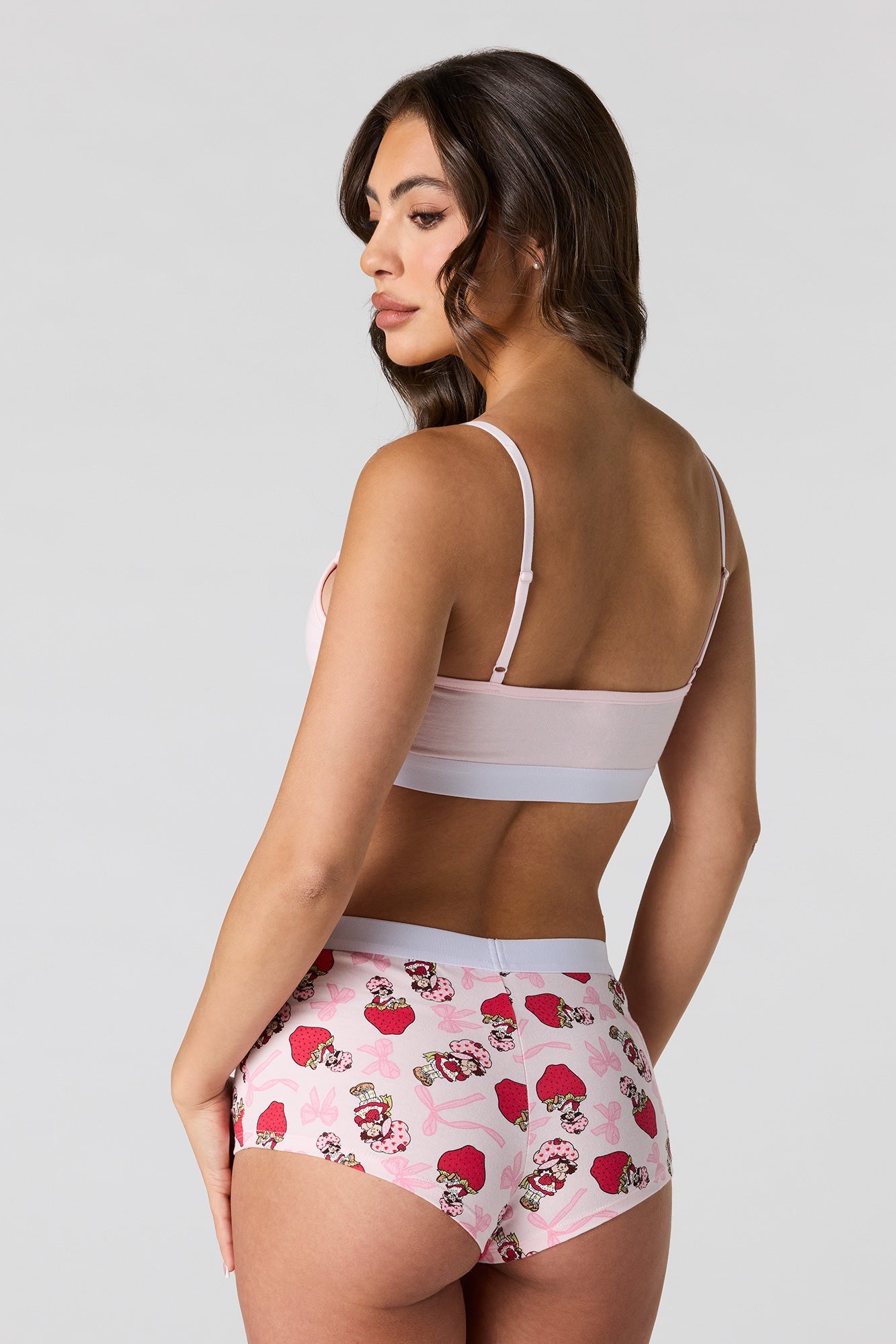 Strawberry Shortcake Bralette & Boy Short Set