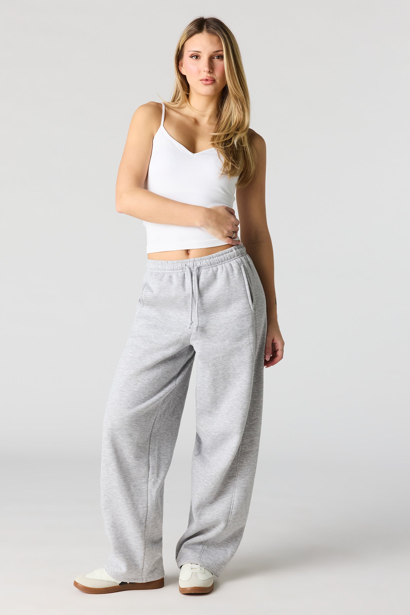 Braless Seamless Ribbed V-Neck Cami