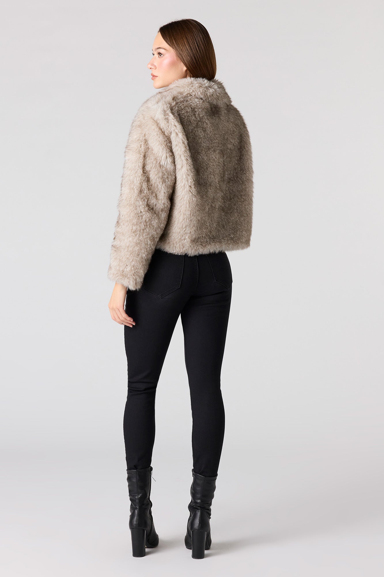 High Rise Skinny Black Jean