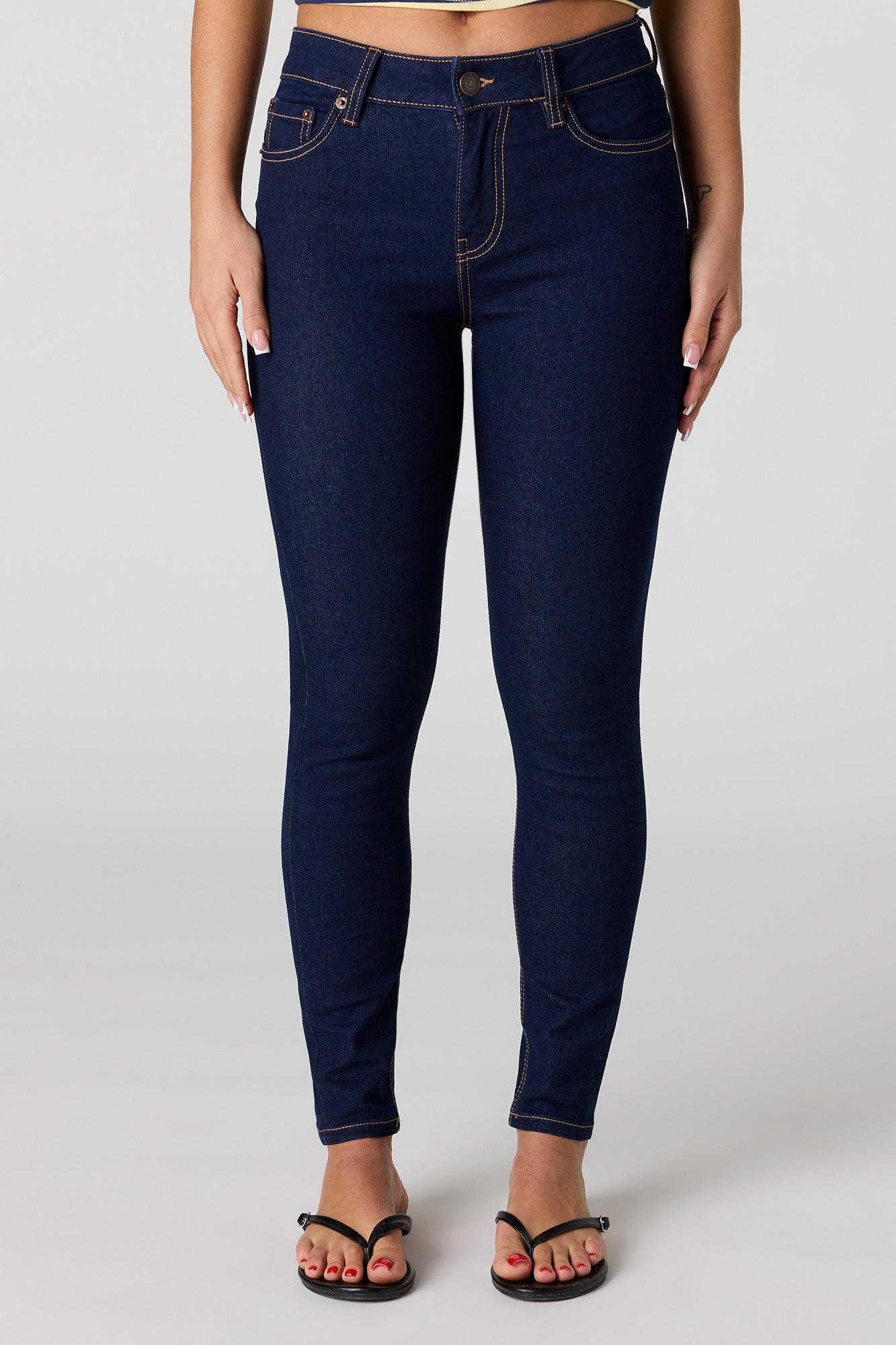 Stretch High Rise Skinny Jean