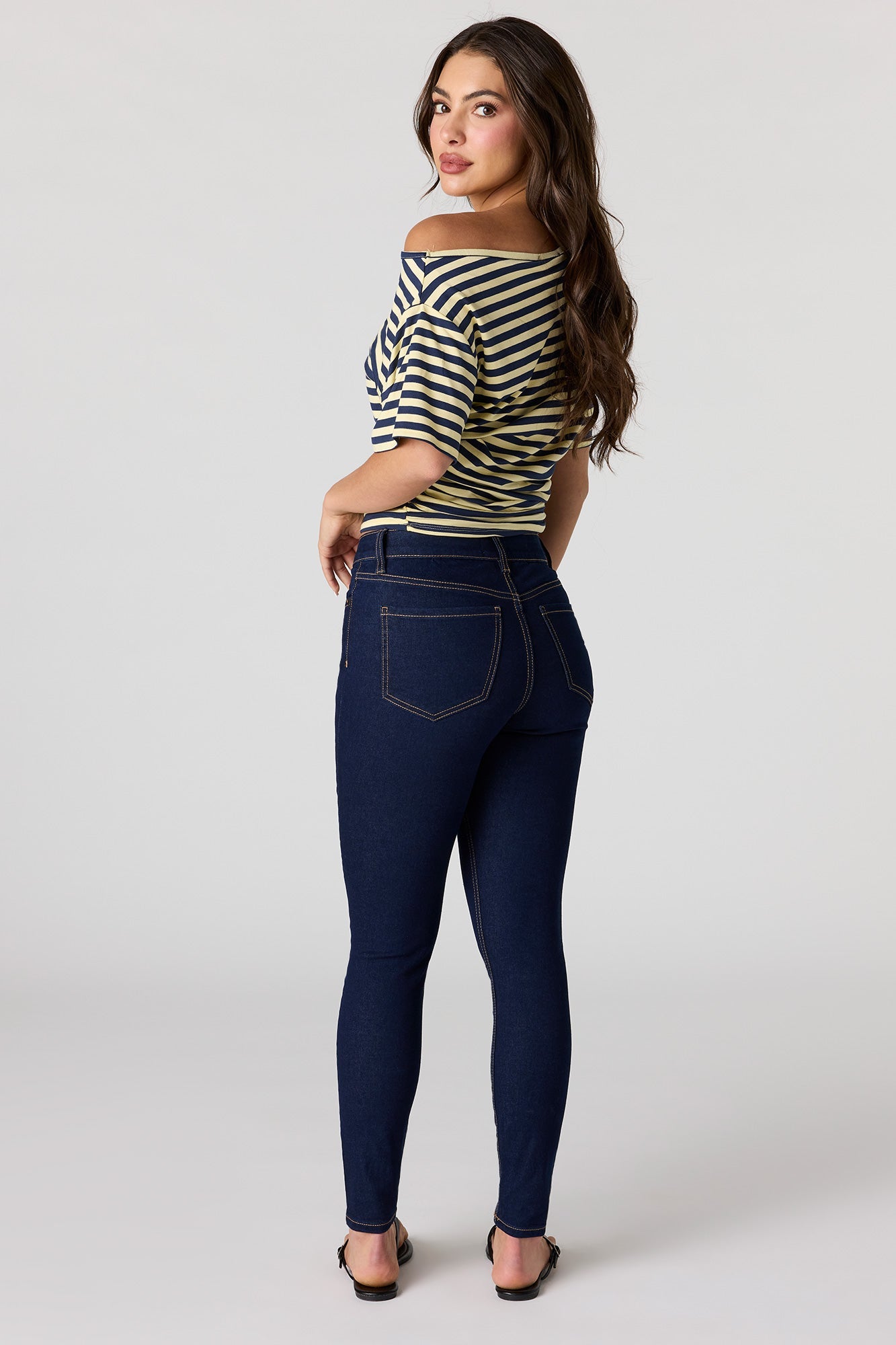Stretch High Rise Skinny Jean