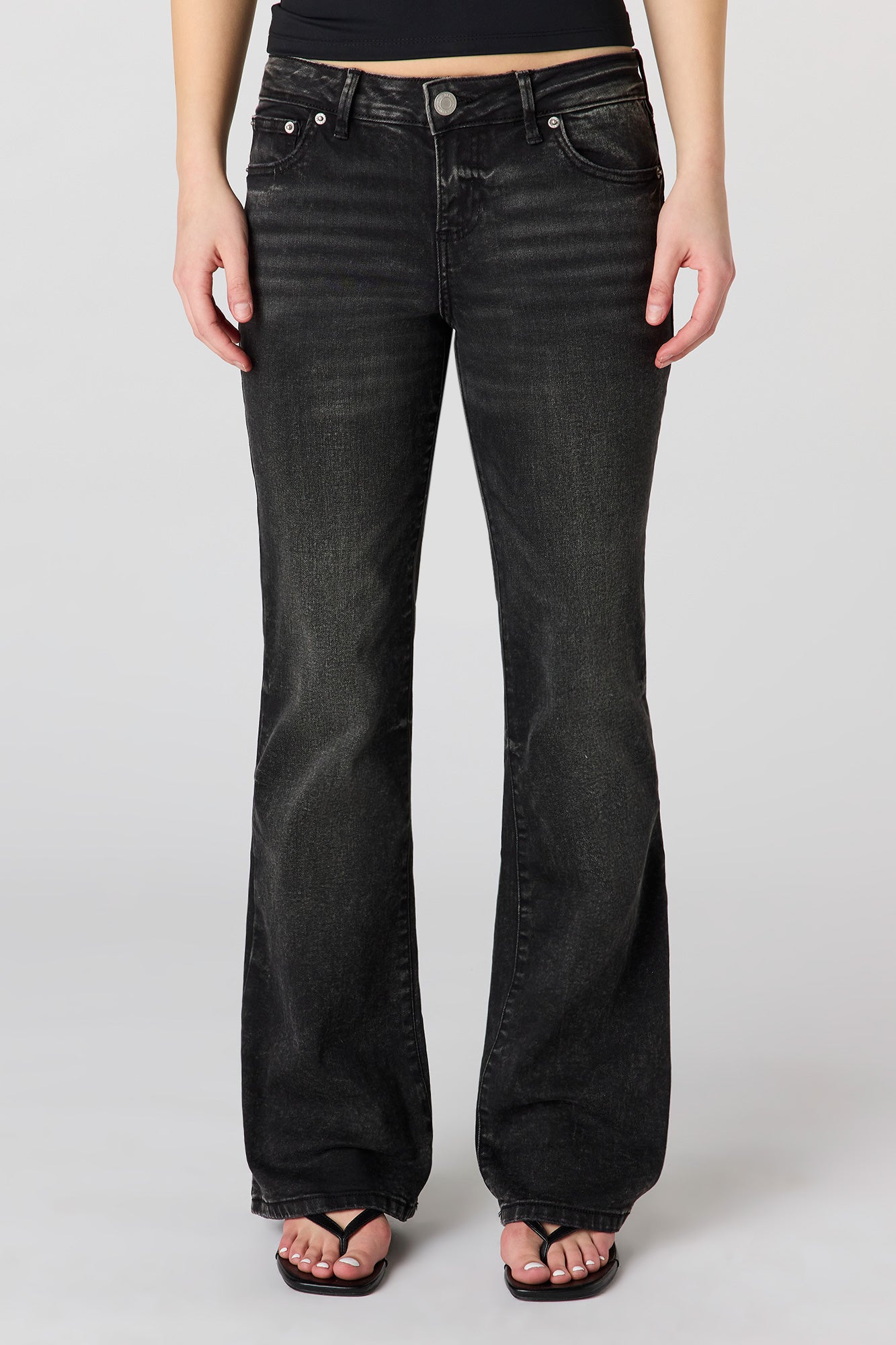Low Rise Flare Jean